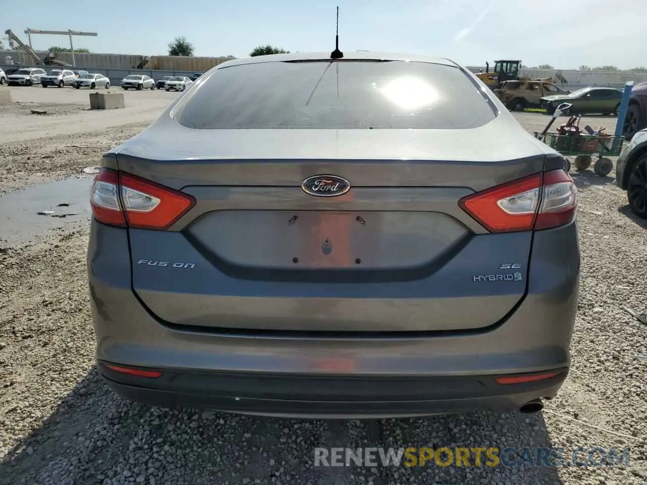 6 Photograph of a damaged car 3FA6P0LU5ER294383 FORD FUSION 2021