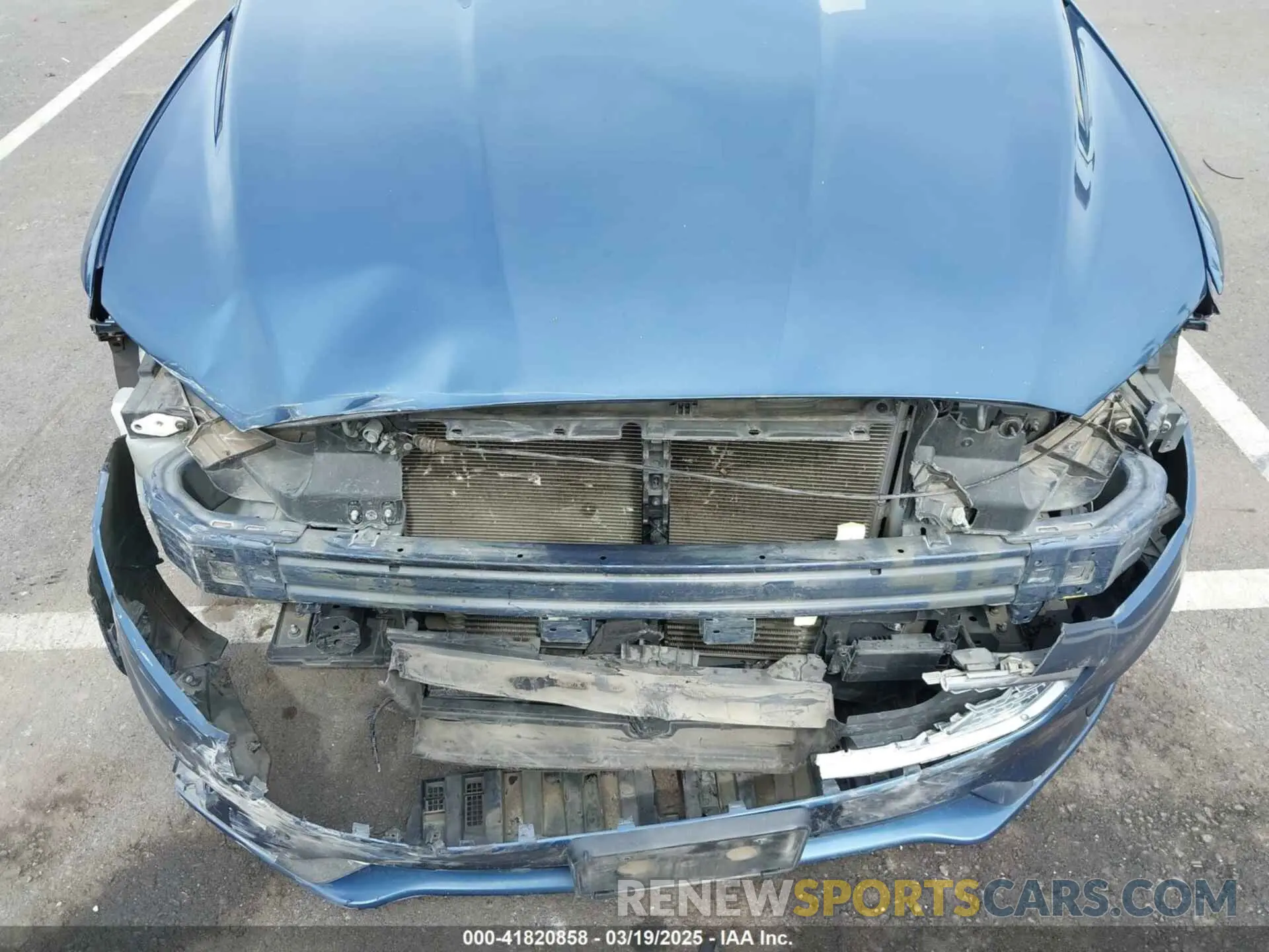 6 Photograph of a damaged car 3FA6P0SU1KR252340 FORD FUSION ENERGI 2019