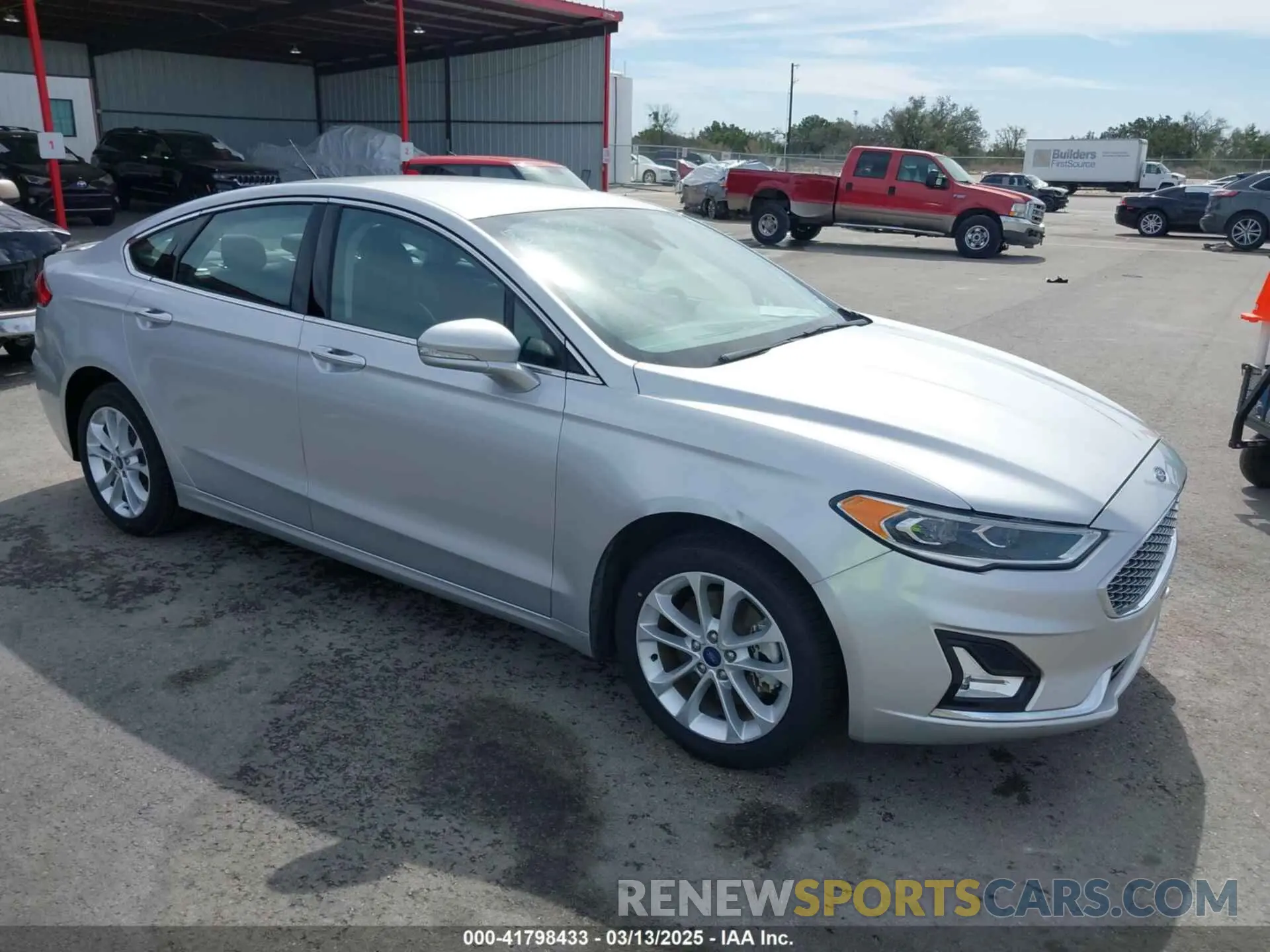 1 Photograph of a damaged car 3FA6P0SU5KR228638 FORD FUSION ENERGI 2019