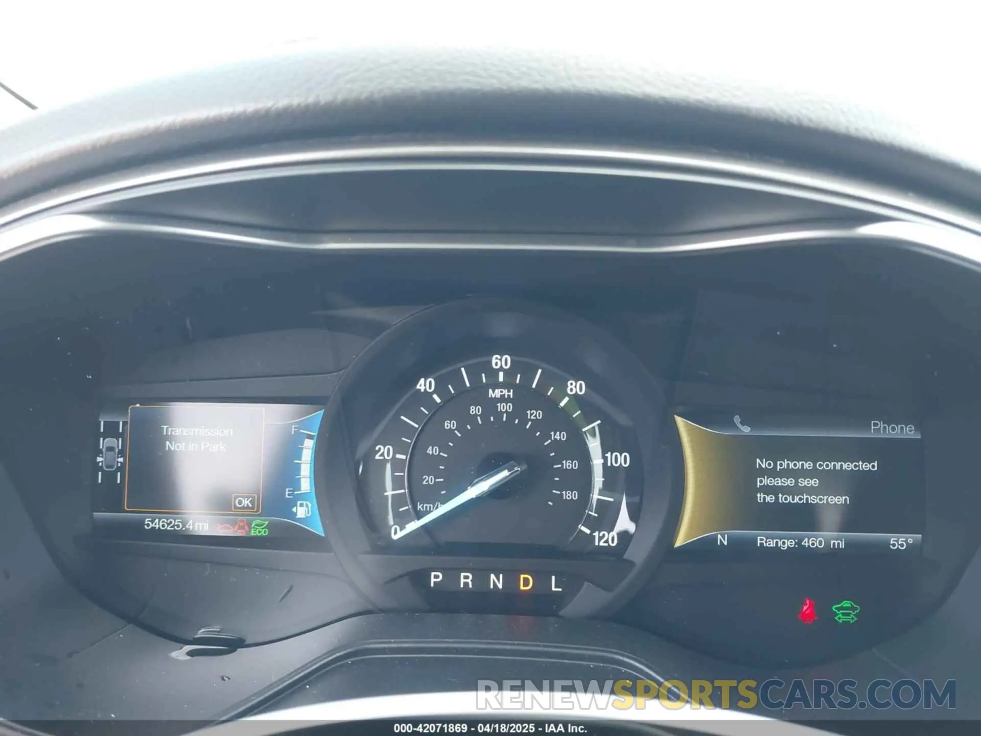 7 Photograph of a damaged car 3FA6P0LU0KR125609 FORD FUSION HYBRID 2019