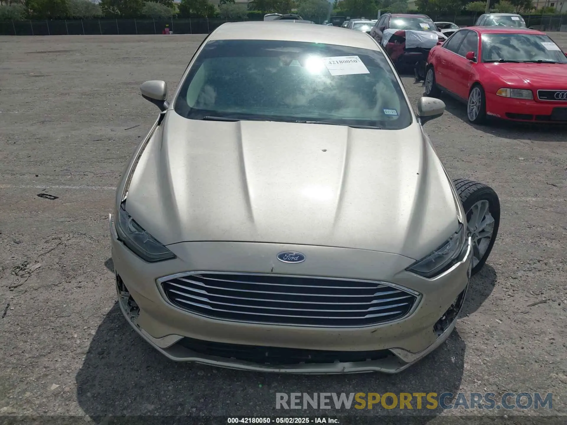 12 Photograph of a damaged car 3FA6P0LU0KR155046 FORD FUSION HYBRID 2019