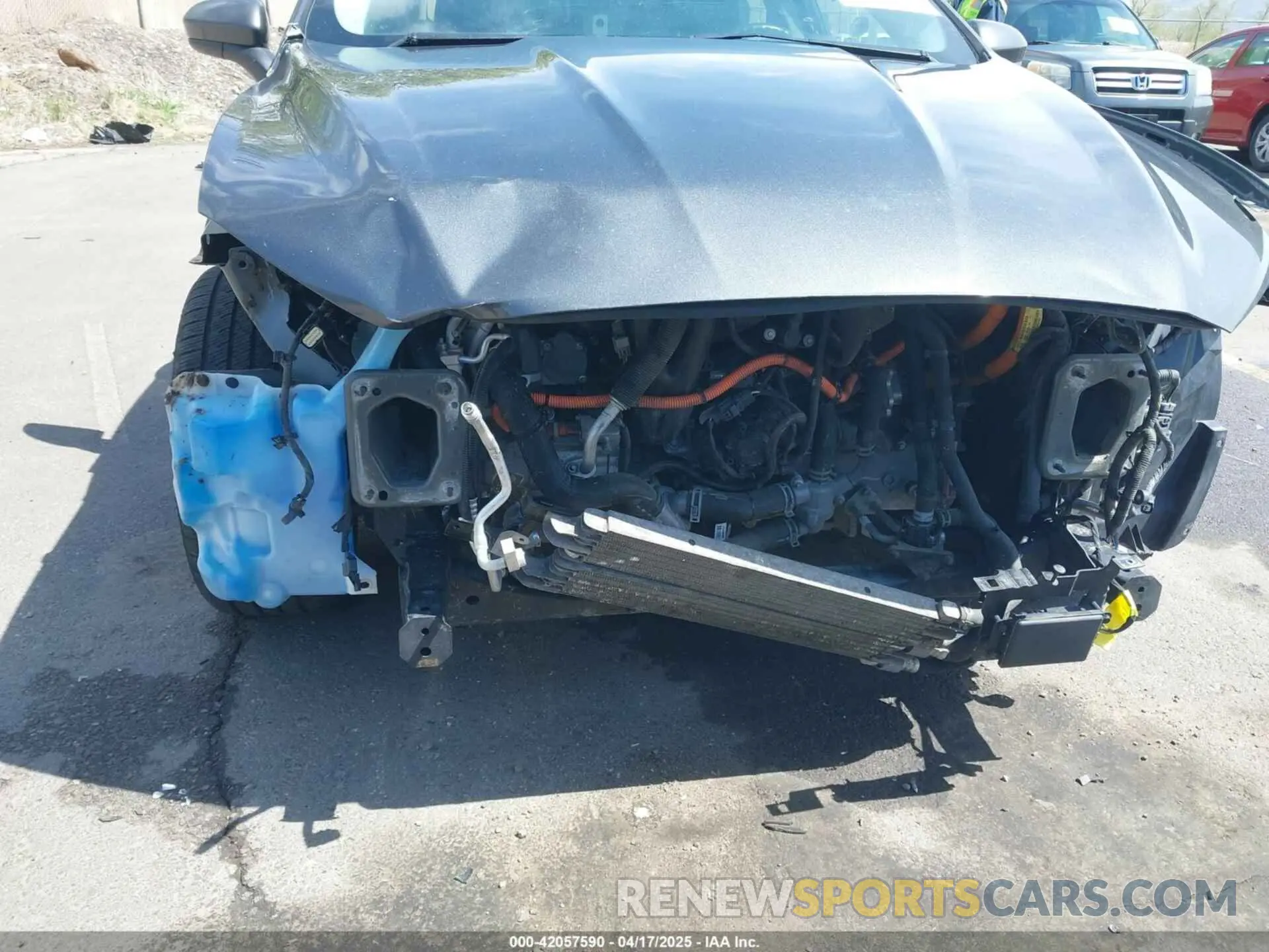 6 Photograph of a damaged car 3FA6P0LU0KR216668 FORD FUSION HYBRID 2019