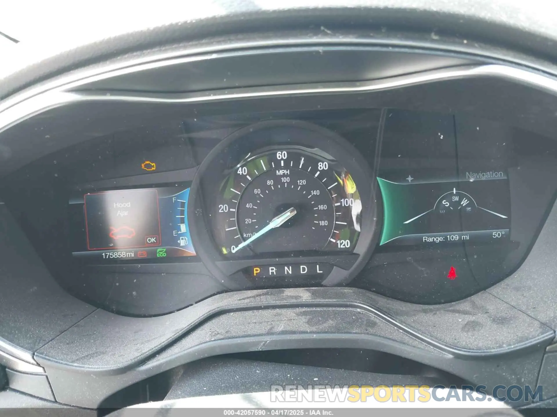 7 Photograph of a damaged car 3FA6P0LU0KR216668 FORD FUSION HYBRID 2019