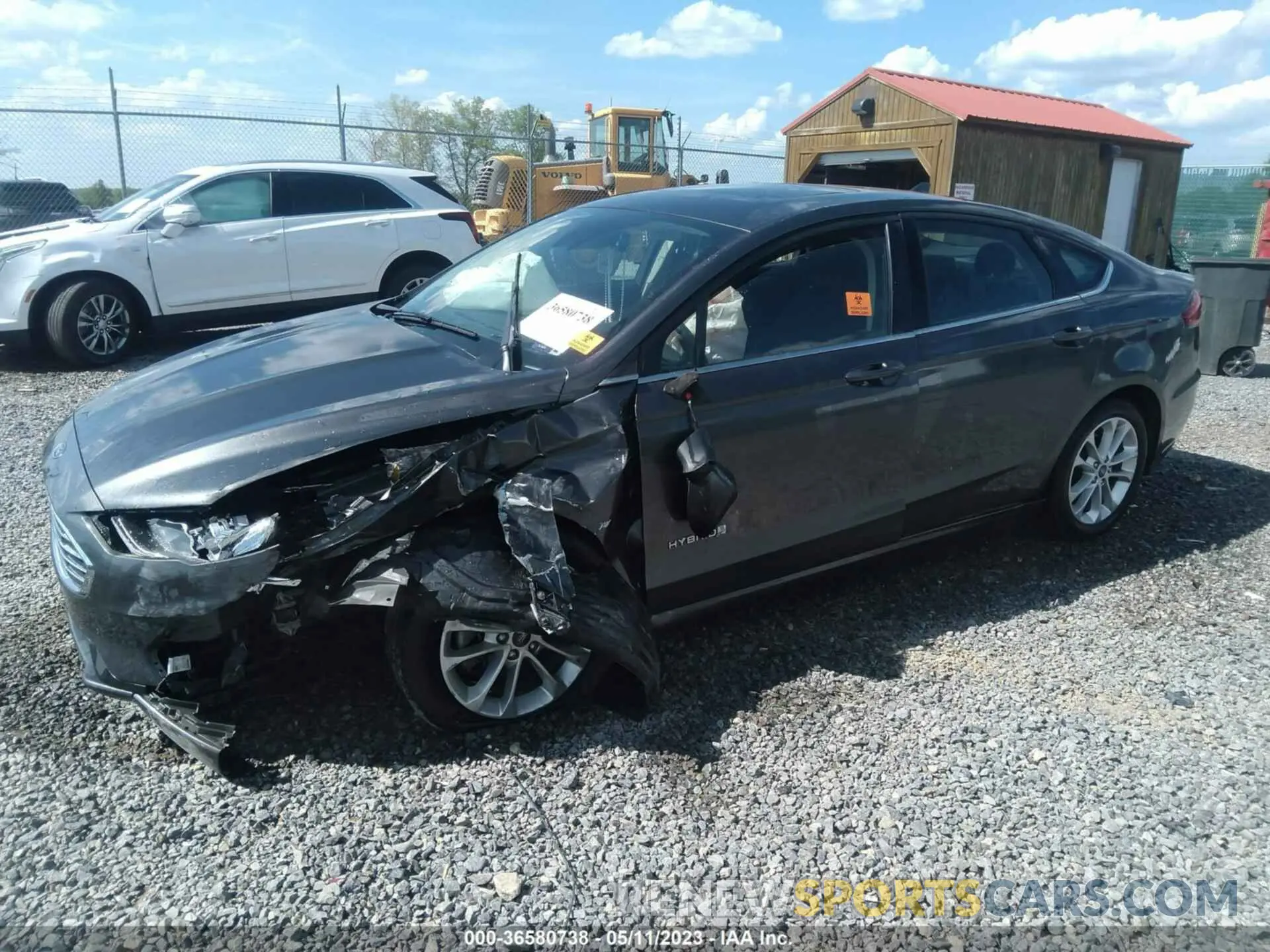 2 Photograph of a damaged car 3FA6P0LU1KR120208 FORD FUSION HYBRID 2019