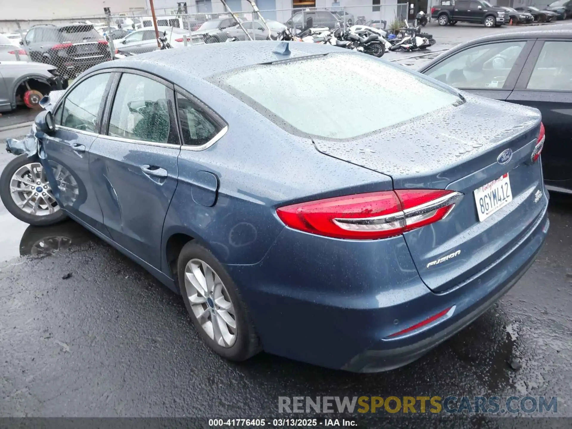 3 Photograph of a damaged car 3FA6P0LU2KR148731 FORD FUSION HYBRID 2019