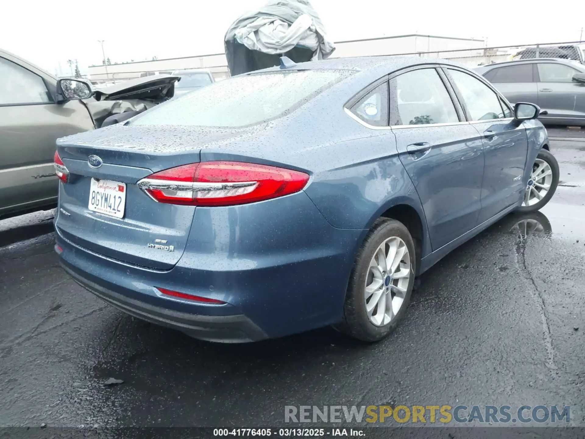 4 Photograph of a damaged car 3FA6P0LU2KR148731 FORD FUSION HYBRID 2019