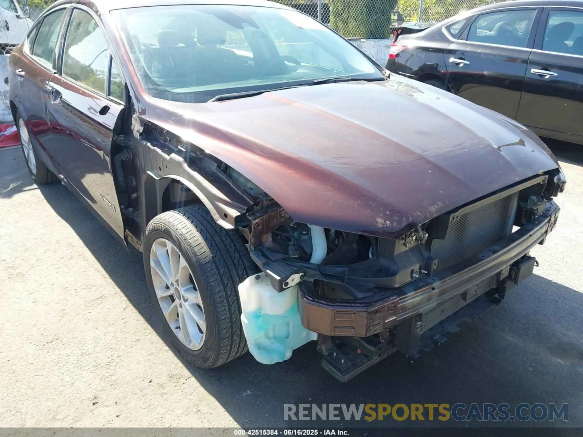 6 Photograph of a damaged car 3FA6P0LU2KR200214 FORD FUSION HYBRID 2019