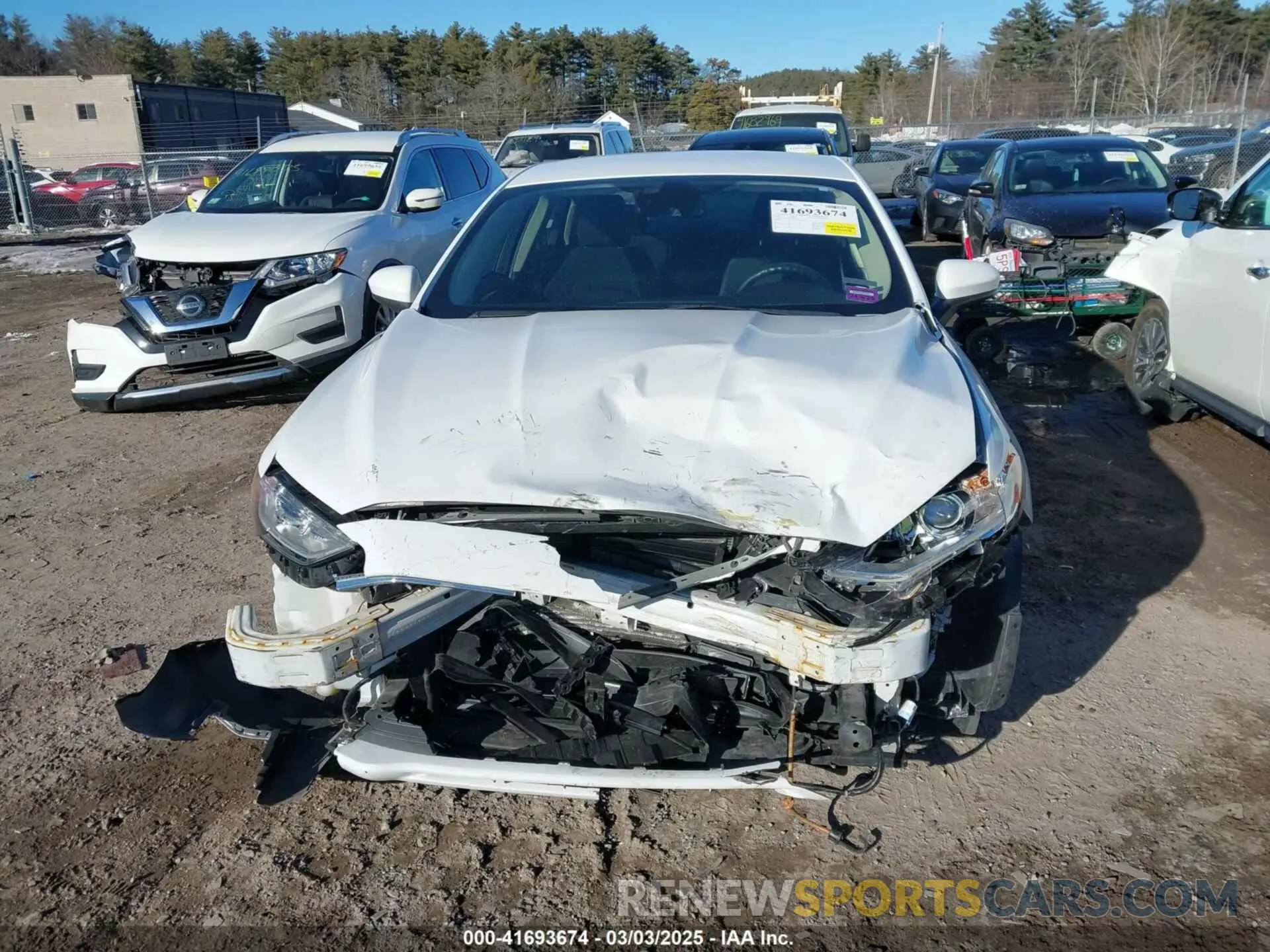 12 Photograph of a damaged car 3FA6P0LU2KR222584 FORD FUSION HYBRID 2019