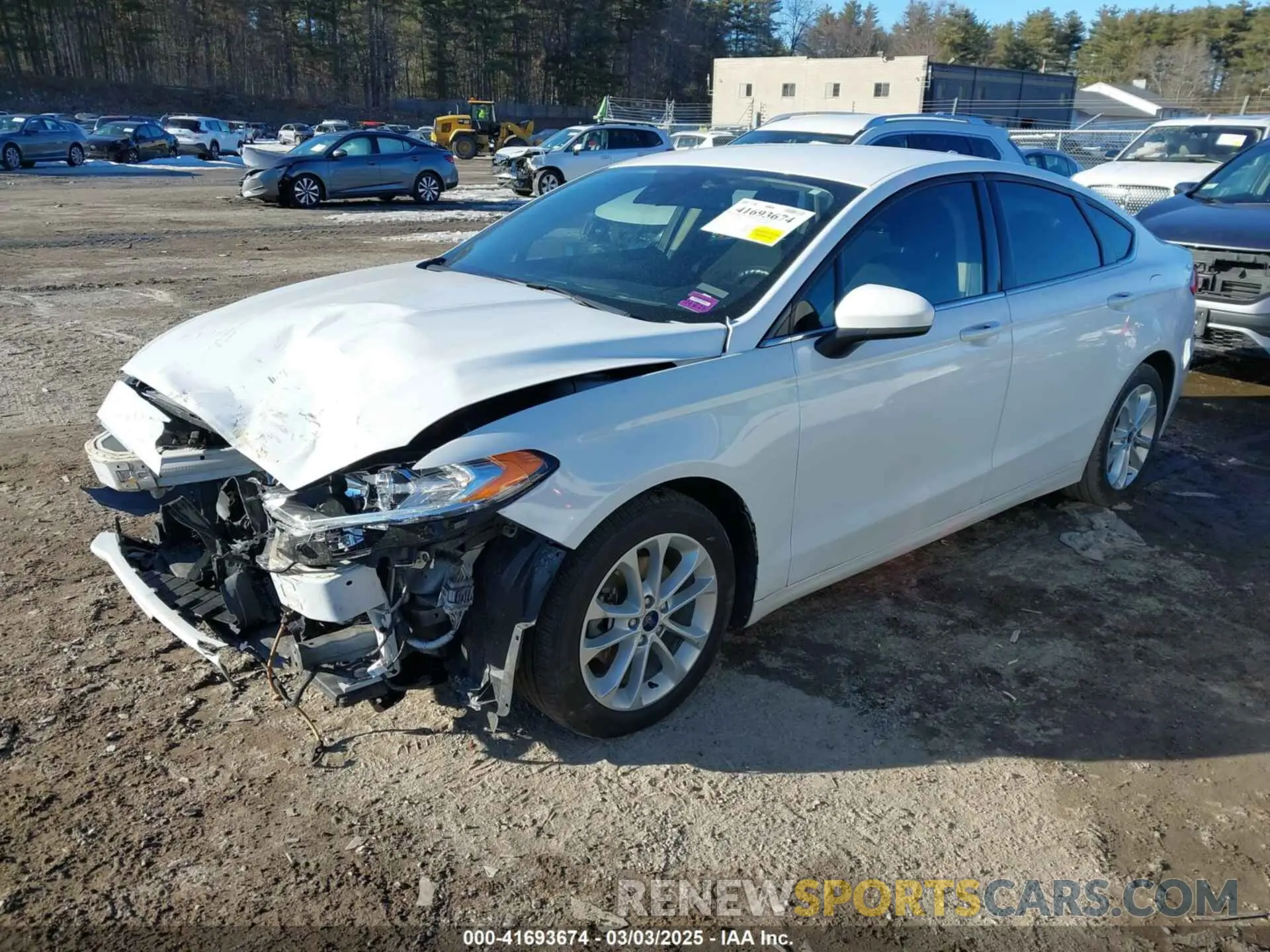 2 Photograph of a damaged car 3FA6P0LU2KR222584 FORD FUSION HYBRID 2019