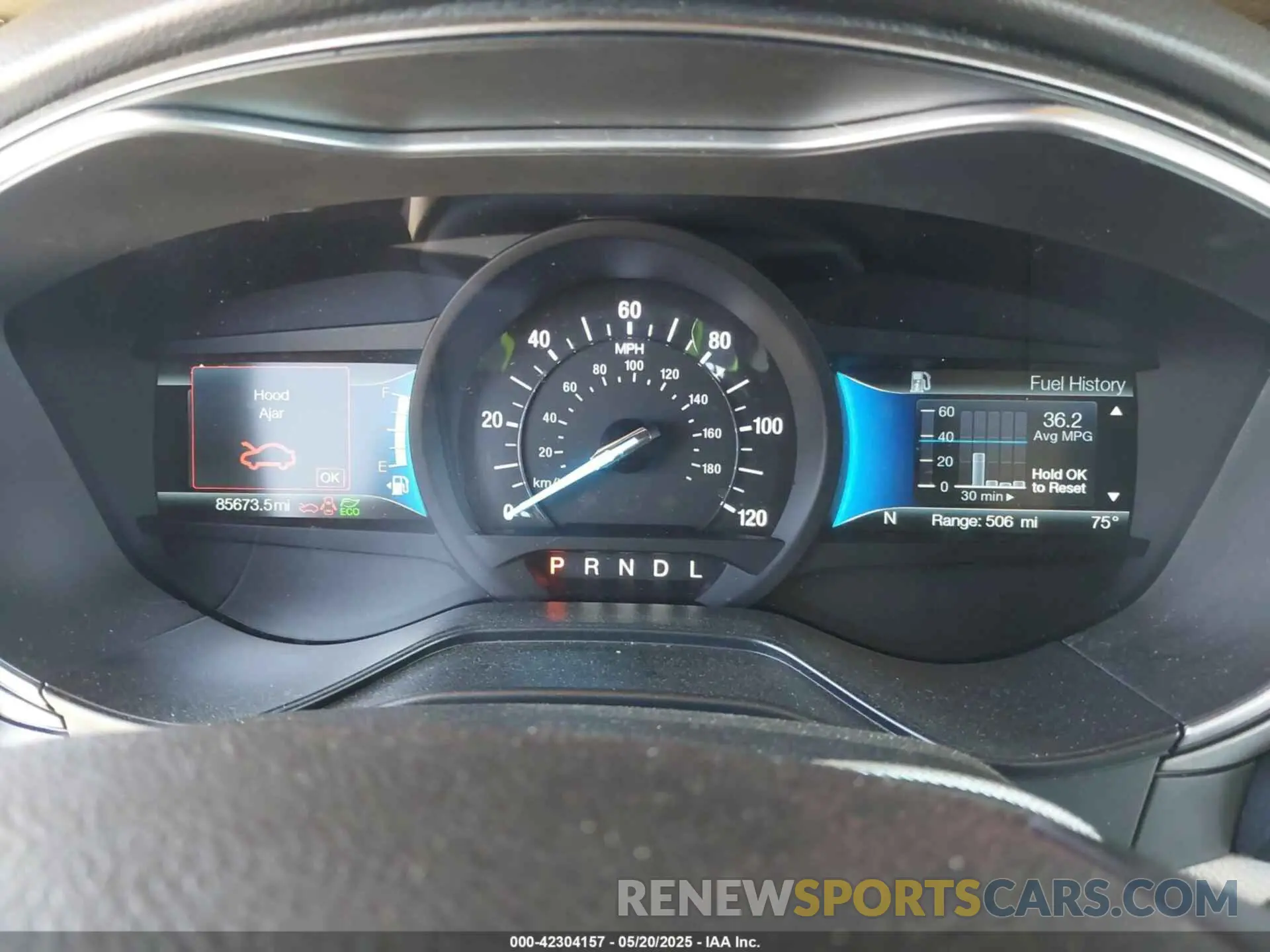 7 Photograph of a damaged car 3FA6P0LU2KR262227 FORD FUSION HYBRID 2019