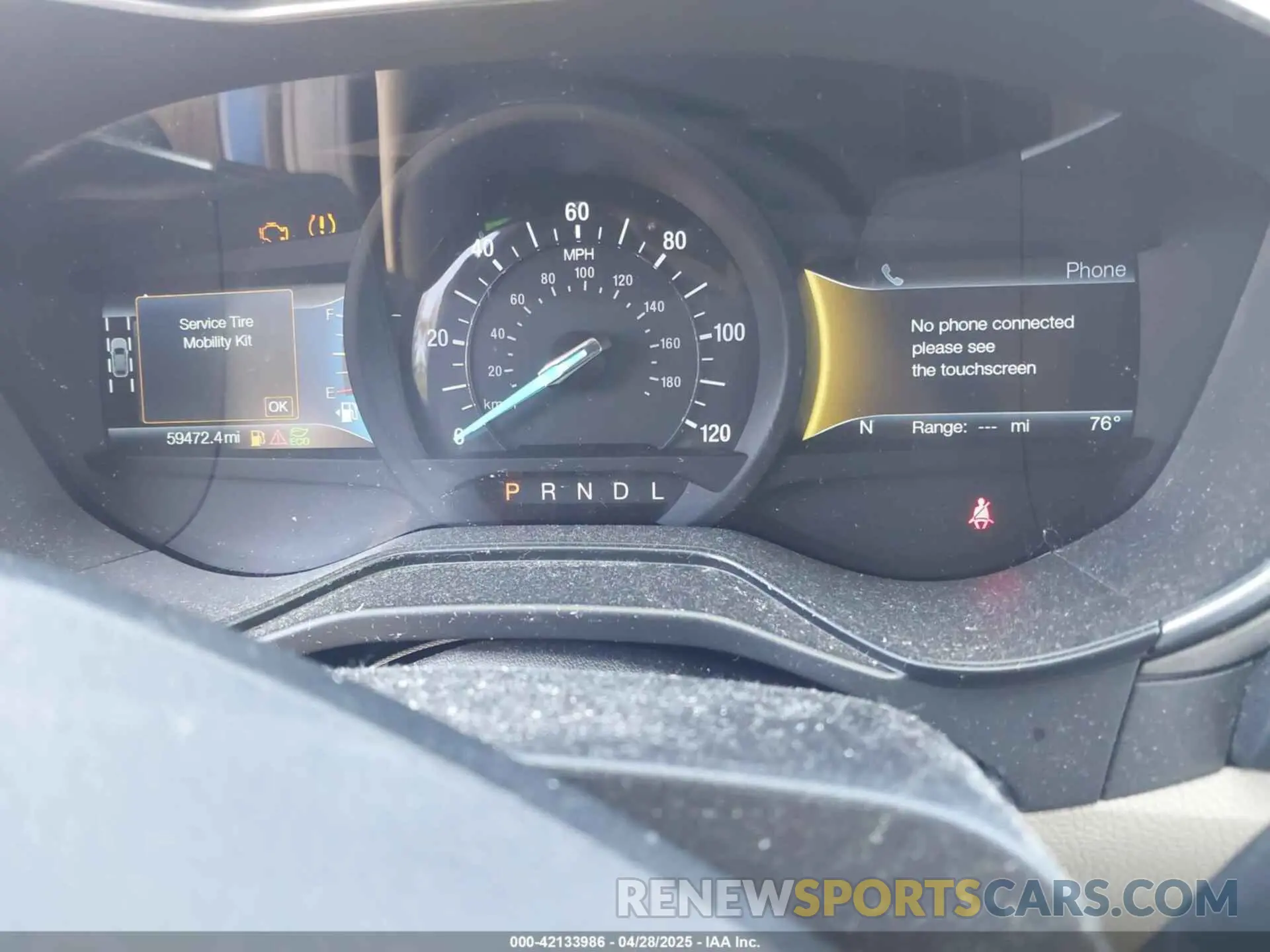 7 Photograph of a damaged car 3FA6P0LU3KR204076 FORD FUSION HYBRID 2019