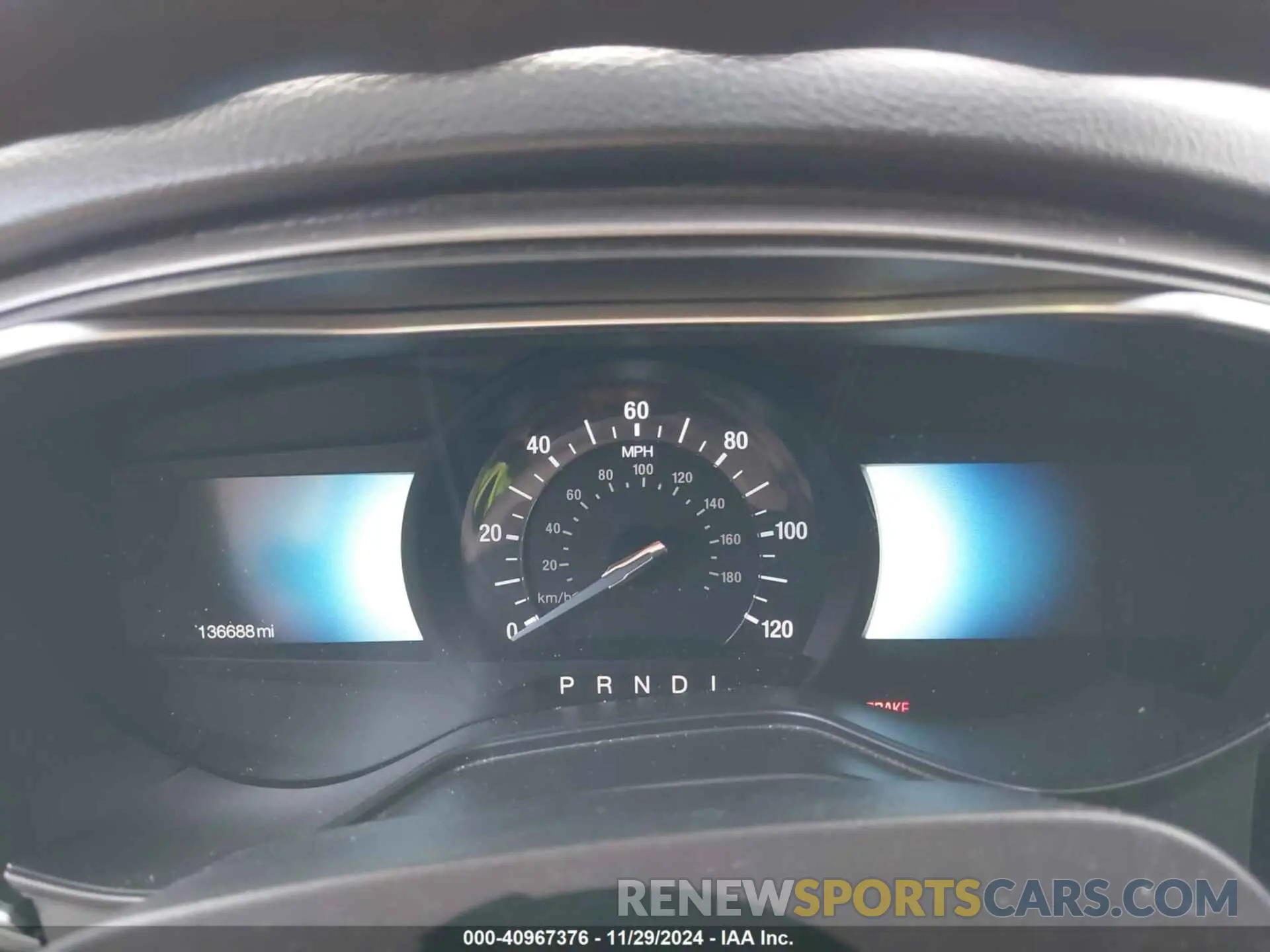 7 Photograph of a damaged car 3FA6P0LU4KR124592 FORD FUSION HYBRID 2019