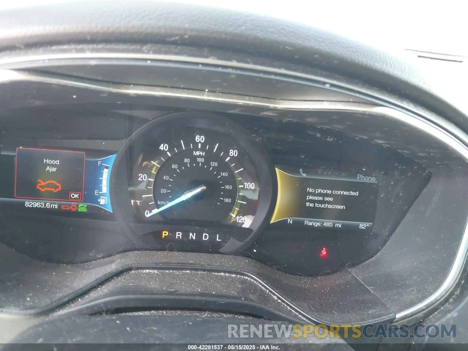 7 Photograph of a damaged car 3FA6P0LU4KR242576 FORD FUSION HYBRID 2019