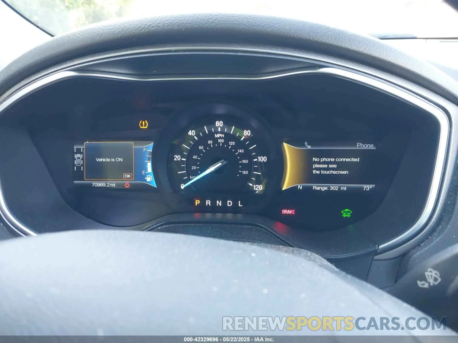 7 Photograph of a damaged car 3FA6P0LU5KR185062 FORD FUSION HYBRID 2019