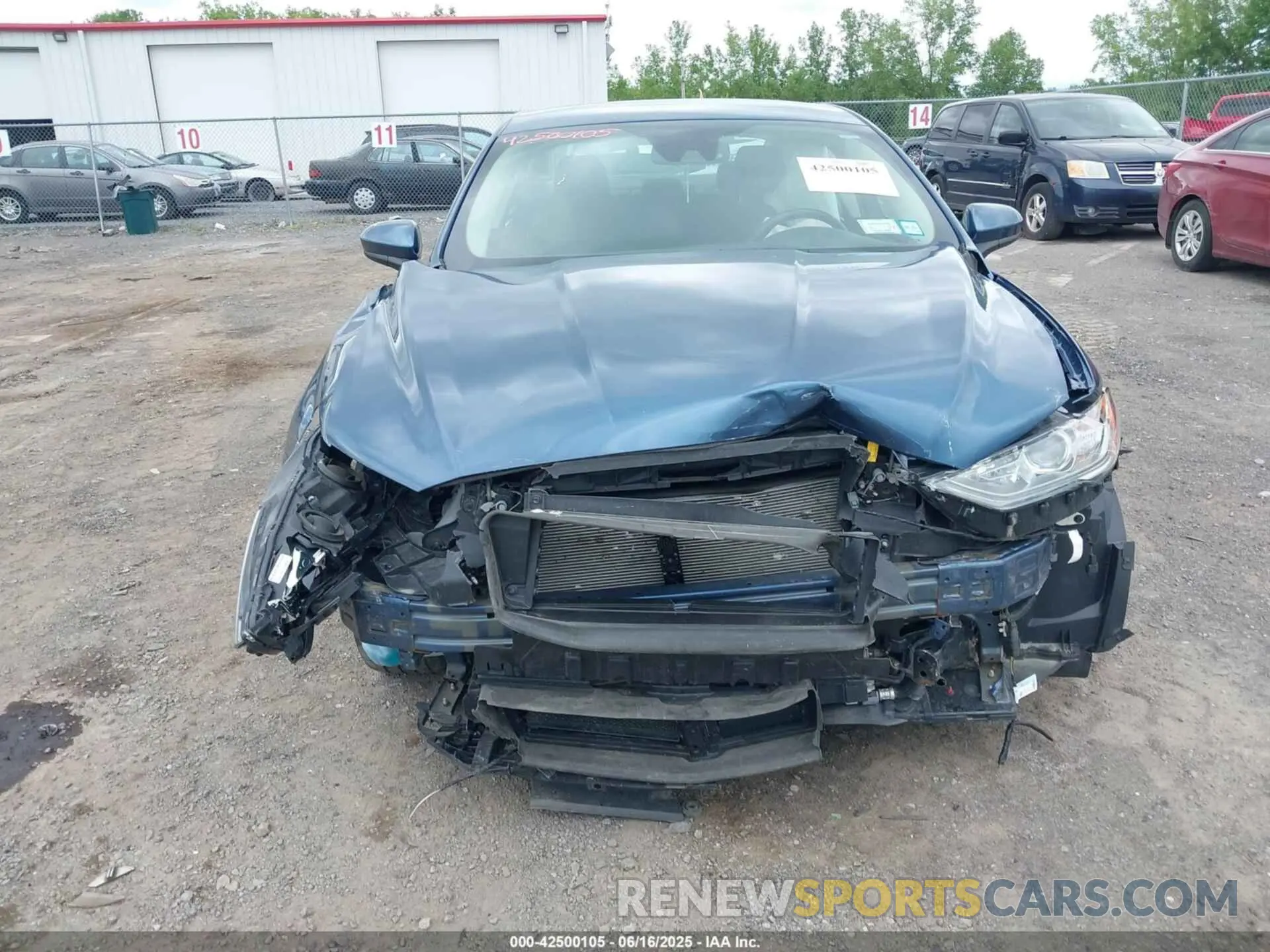 12 Photograph of a damaged car 3FA6P0LU6KR146237 FORD FUSION HYBRID 2019