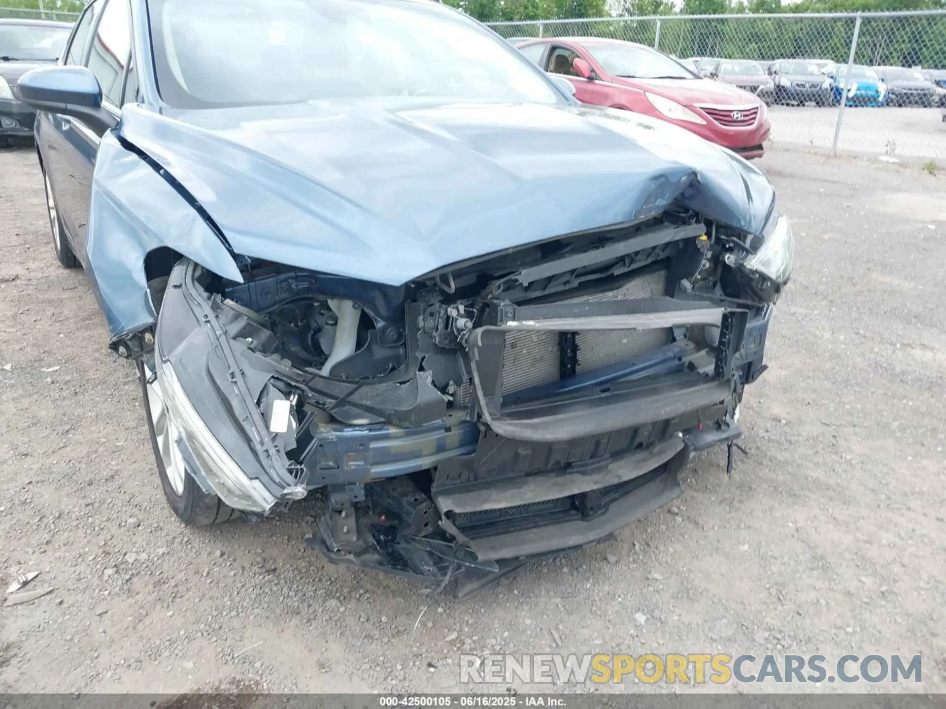 6 Photograph of a damaged car 3FA6P0LU6KR146237 FORD FUSION HYBRID 2019