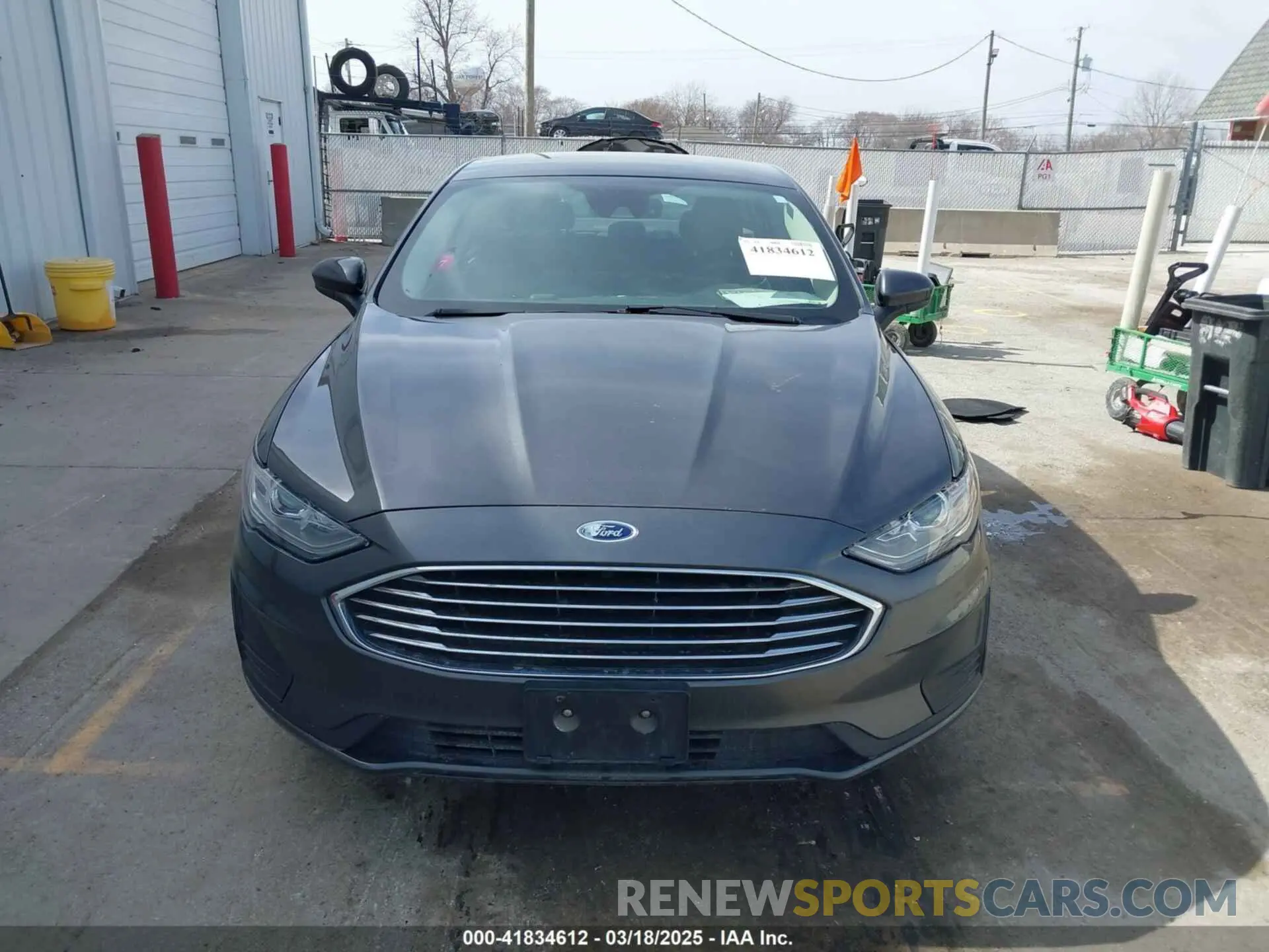 13 Photograph of a damaged car 3FA6P0LU6KR163927 FORD FUSION HYBRID 2019