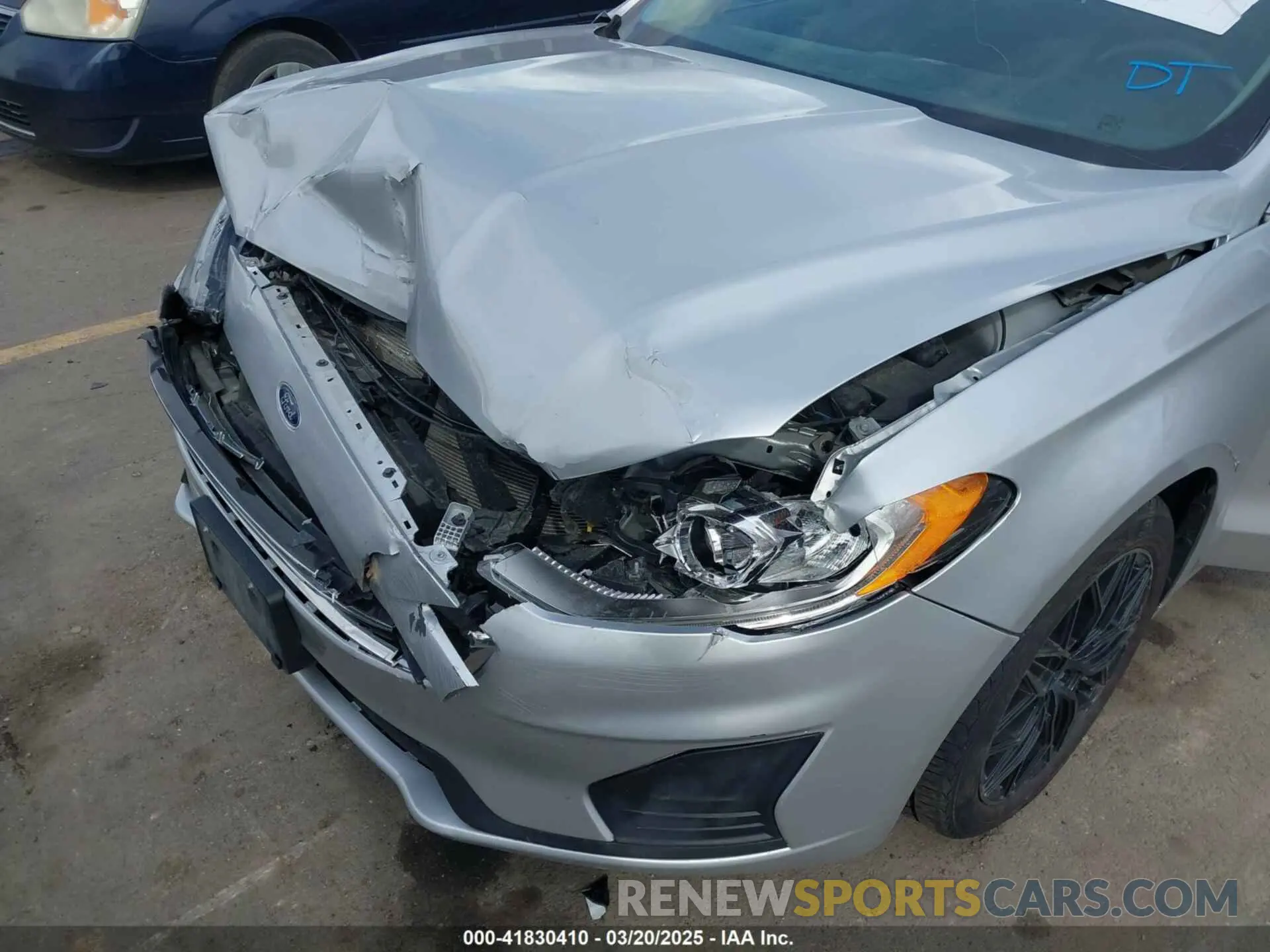 6 Photograph of a damaged car 3FA6P0LU7KR265429 FORD FUSION HYBRID 2019