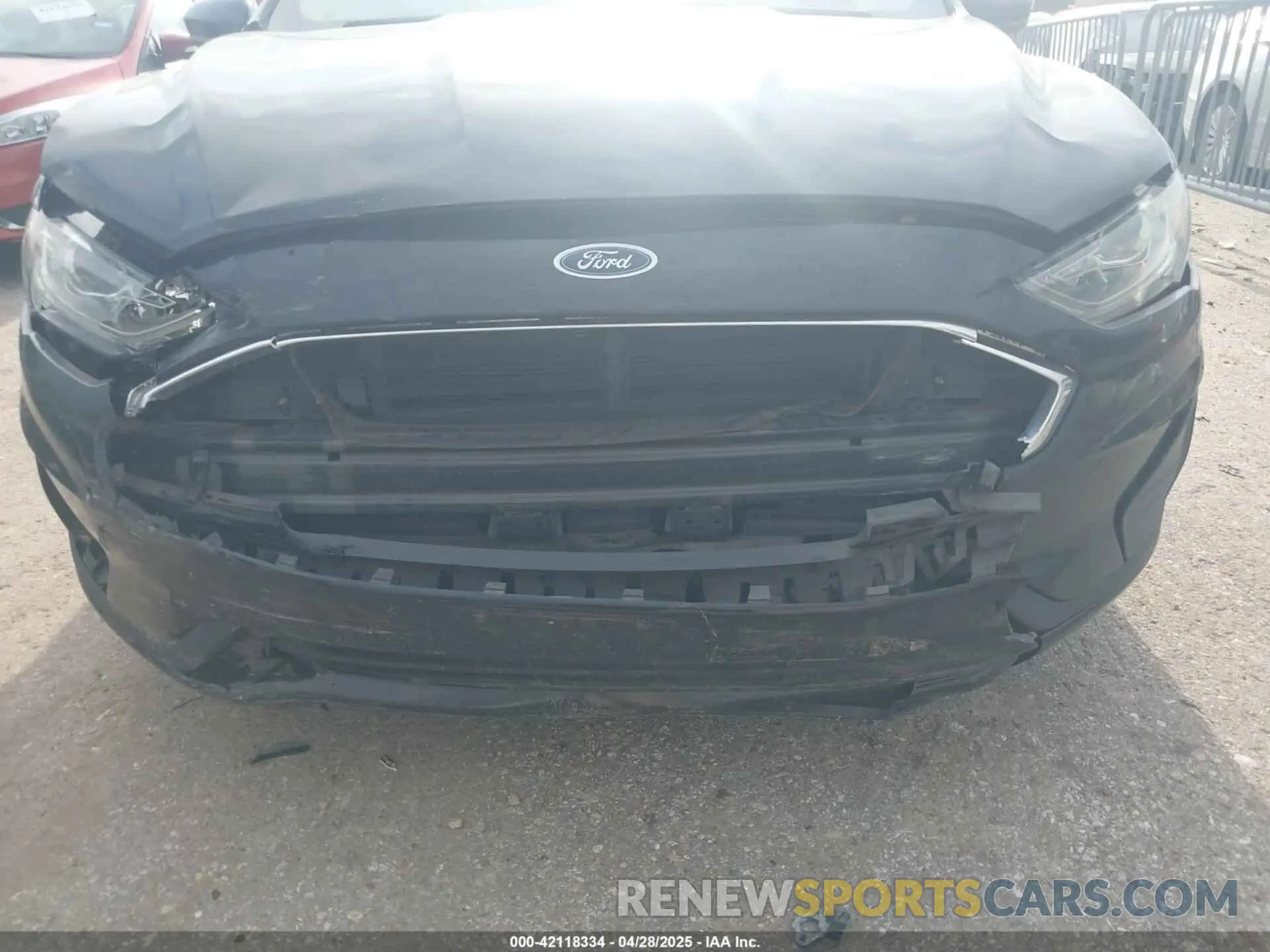 6 Photograph of a damaged car 3FA6P0LU8KR126779 FORD FUSION HYBRID 2019