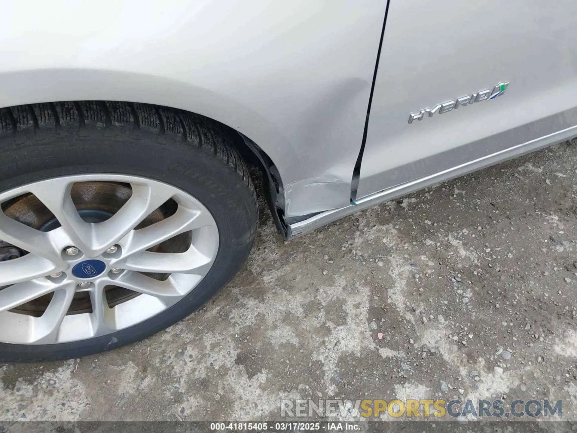 6 Photograph of a damaged car 3FA6P0LU8KR235274 FORD FUSION HYBRID 2019