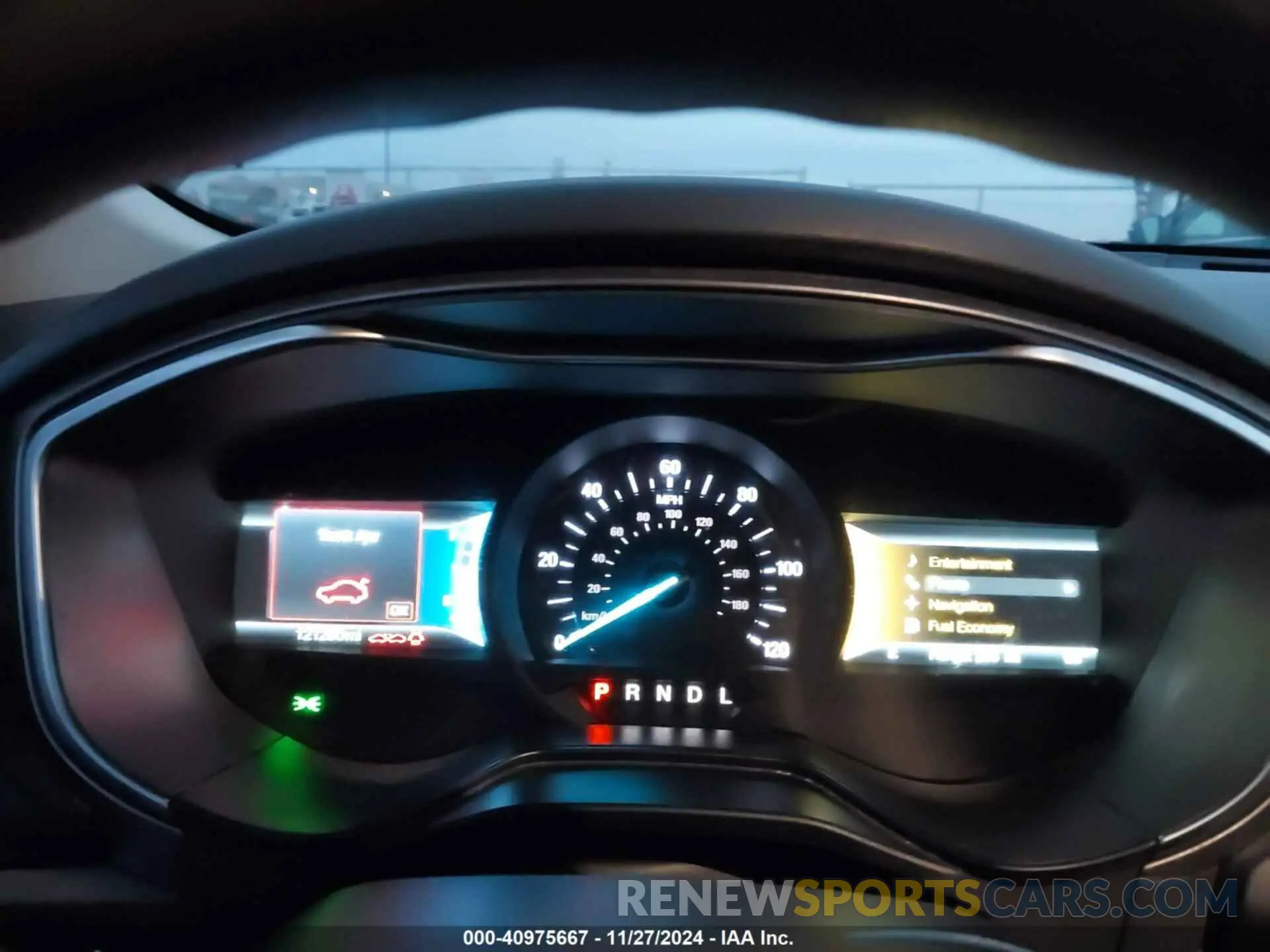 7 Photograph of a damaged car 3FA6P0LU9KR210870 FORD FUSION HYBRID 2019