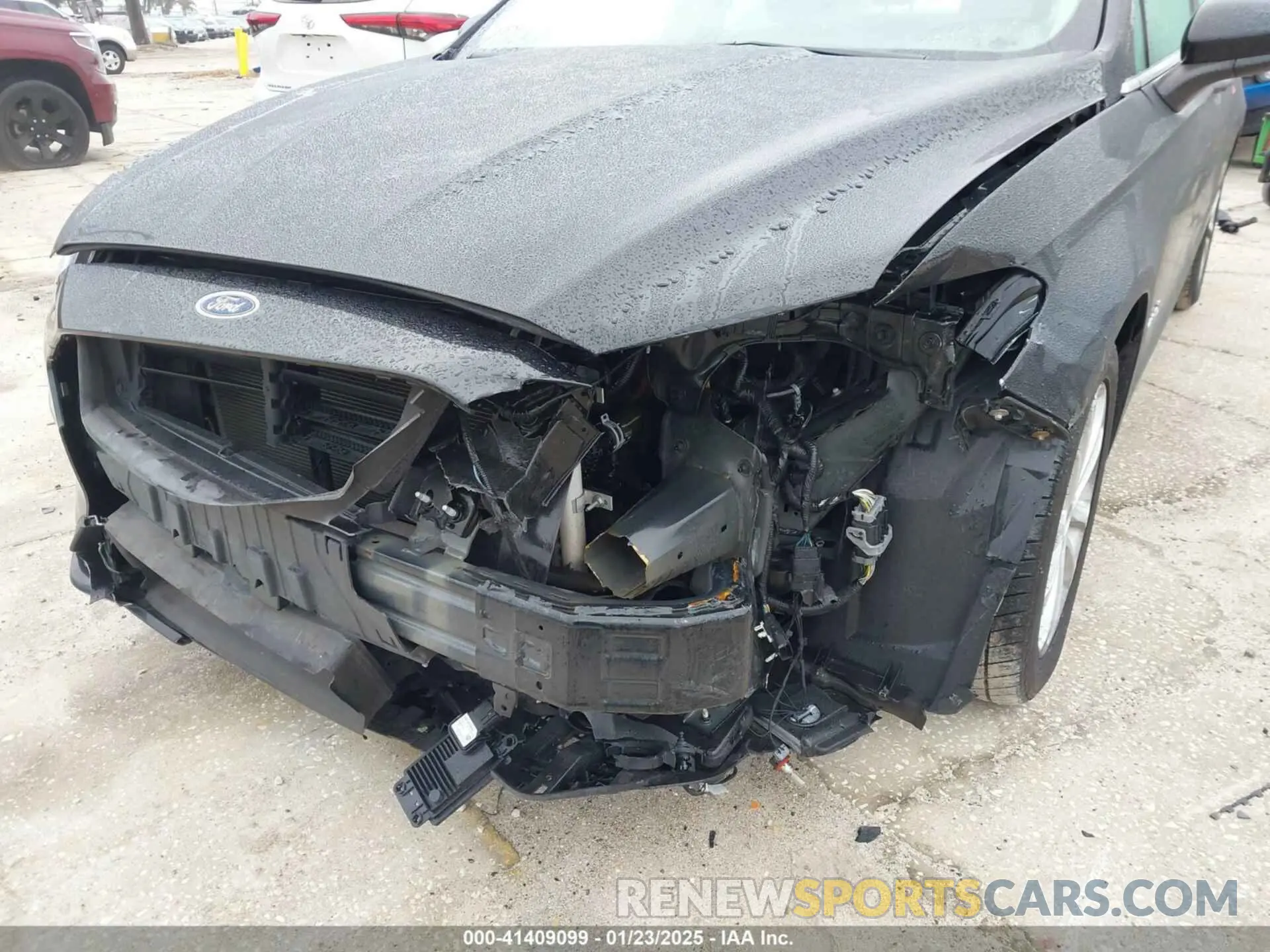 6 Photograph of a damaged car 3FA6P0LU9KR214739 FORD FUSION HYBRID 2019