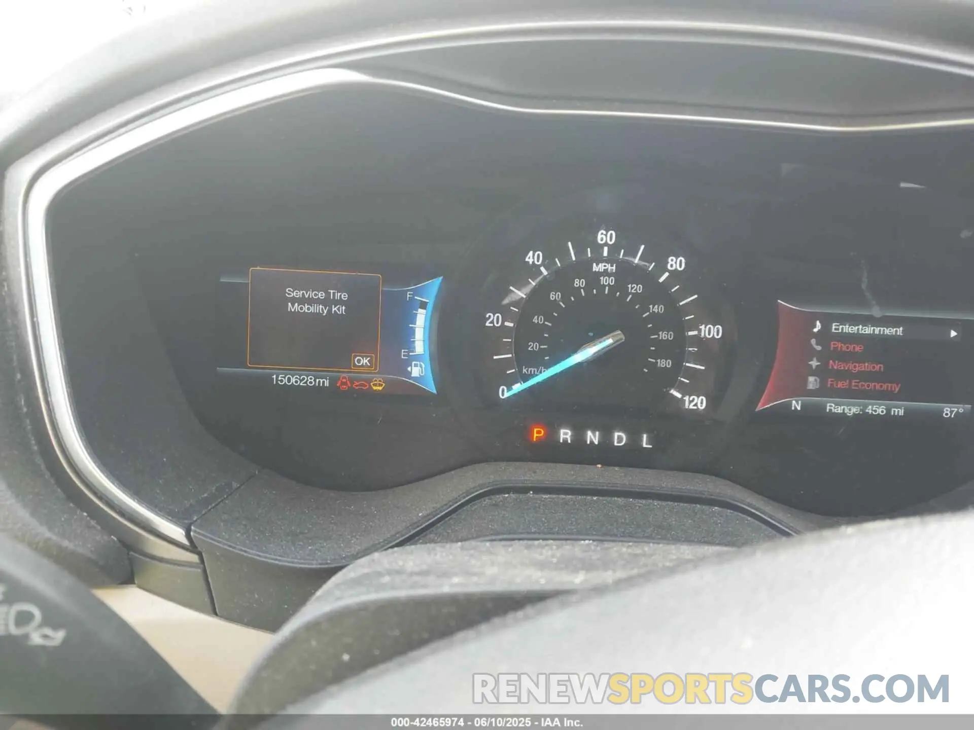 7 Photograph of a damaged car 3FA6P0LU9KR262080 FORD FUSION HYBRID 2019