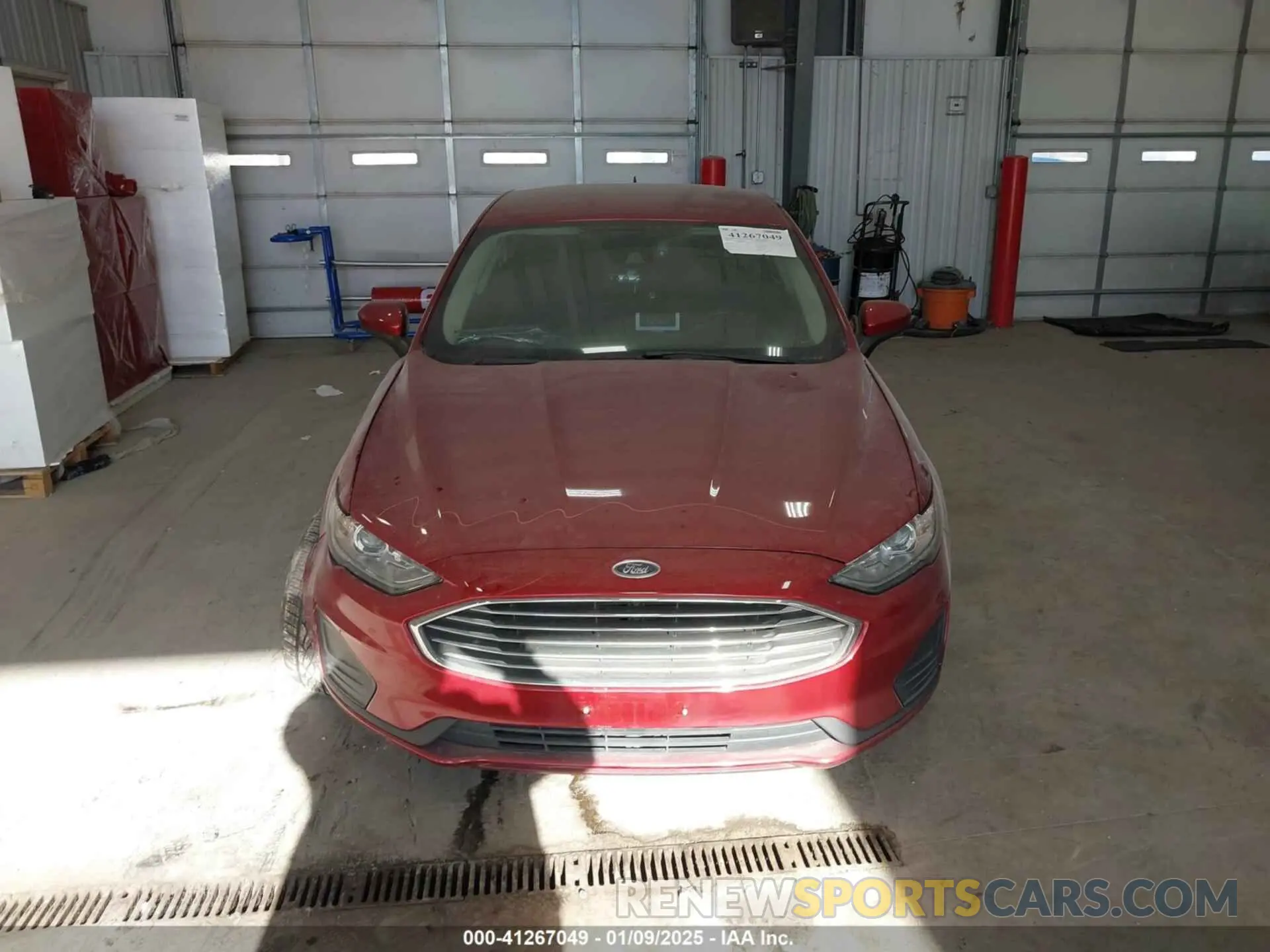 12 Photograph of a damaged car 3FA6P0LUXKR205712 FORD FUSION HYBRID 2019