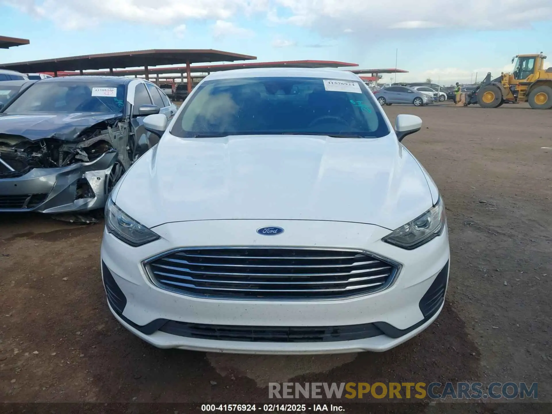 12 Photograph of a damaged car 3FA6P0LUXKR210375 FORD FUSION HYBRID 2019
