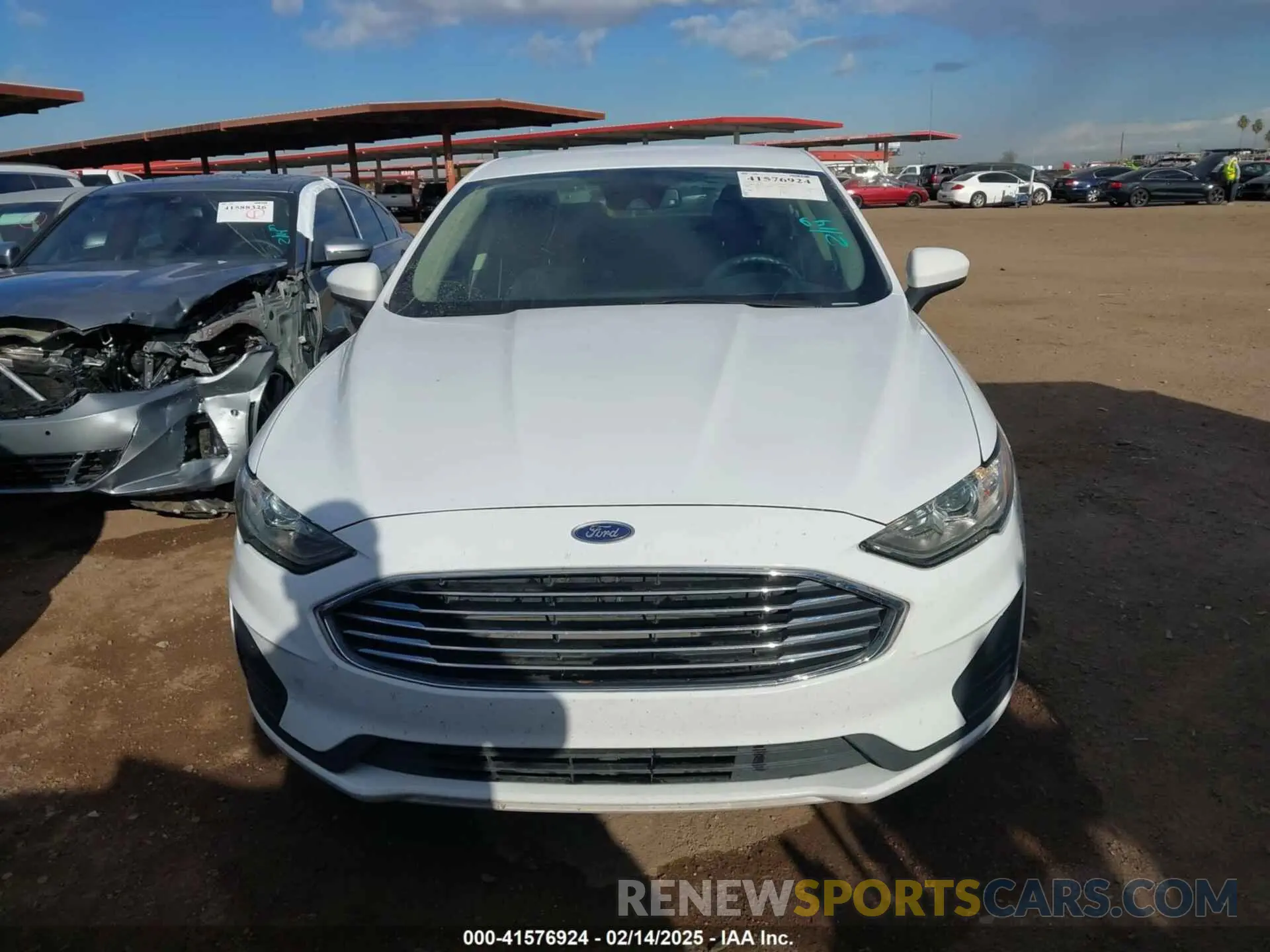 6 Photograph of a damaged car 3FA6P0LUXKR210375 FORD FUSION HYBRID 2019