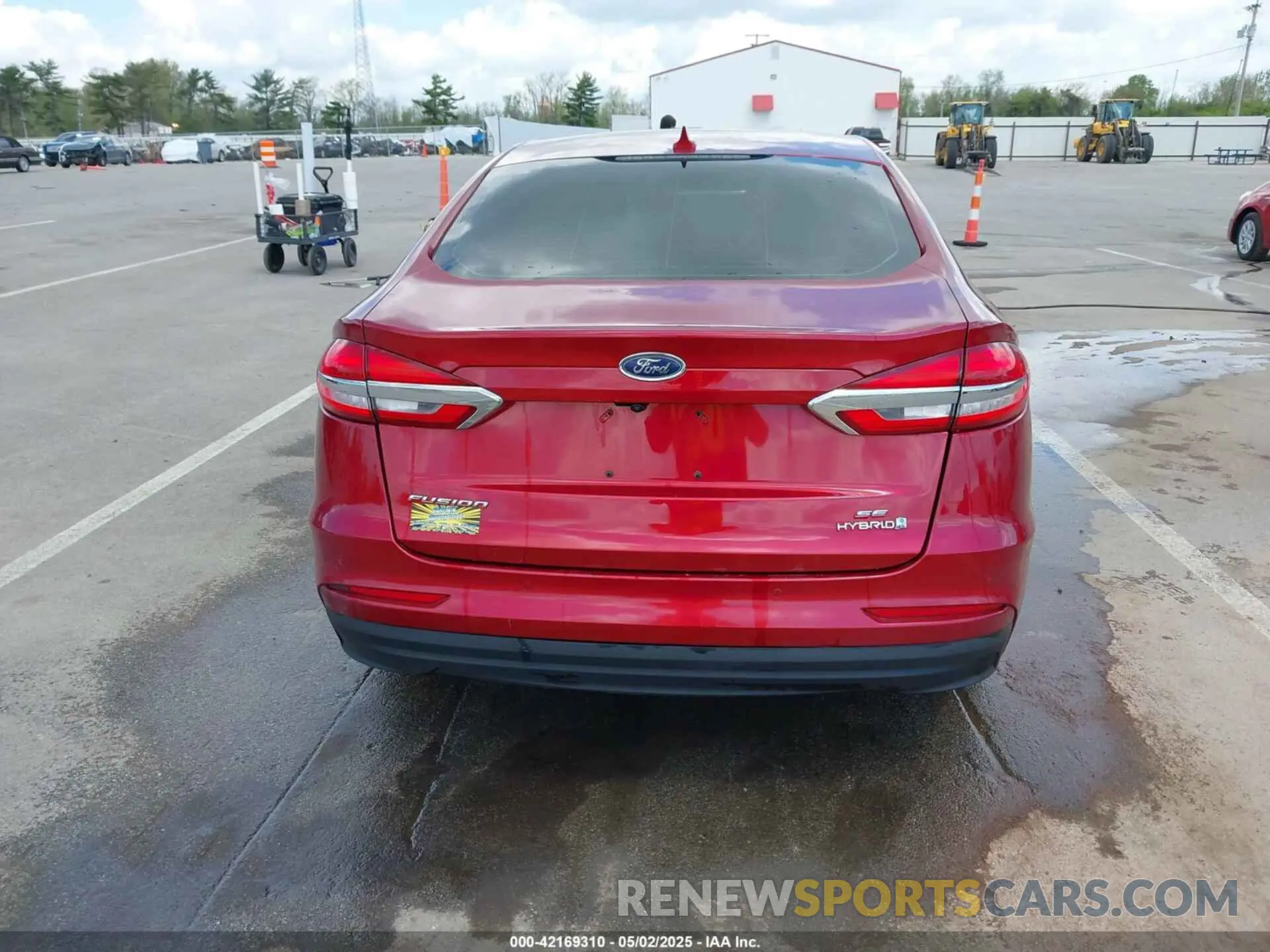 16 Photograph of a damaged car 3FA6P0LUXKR222137 FORD FUSION HYBRID 2019