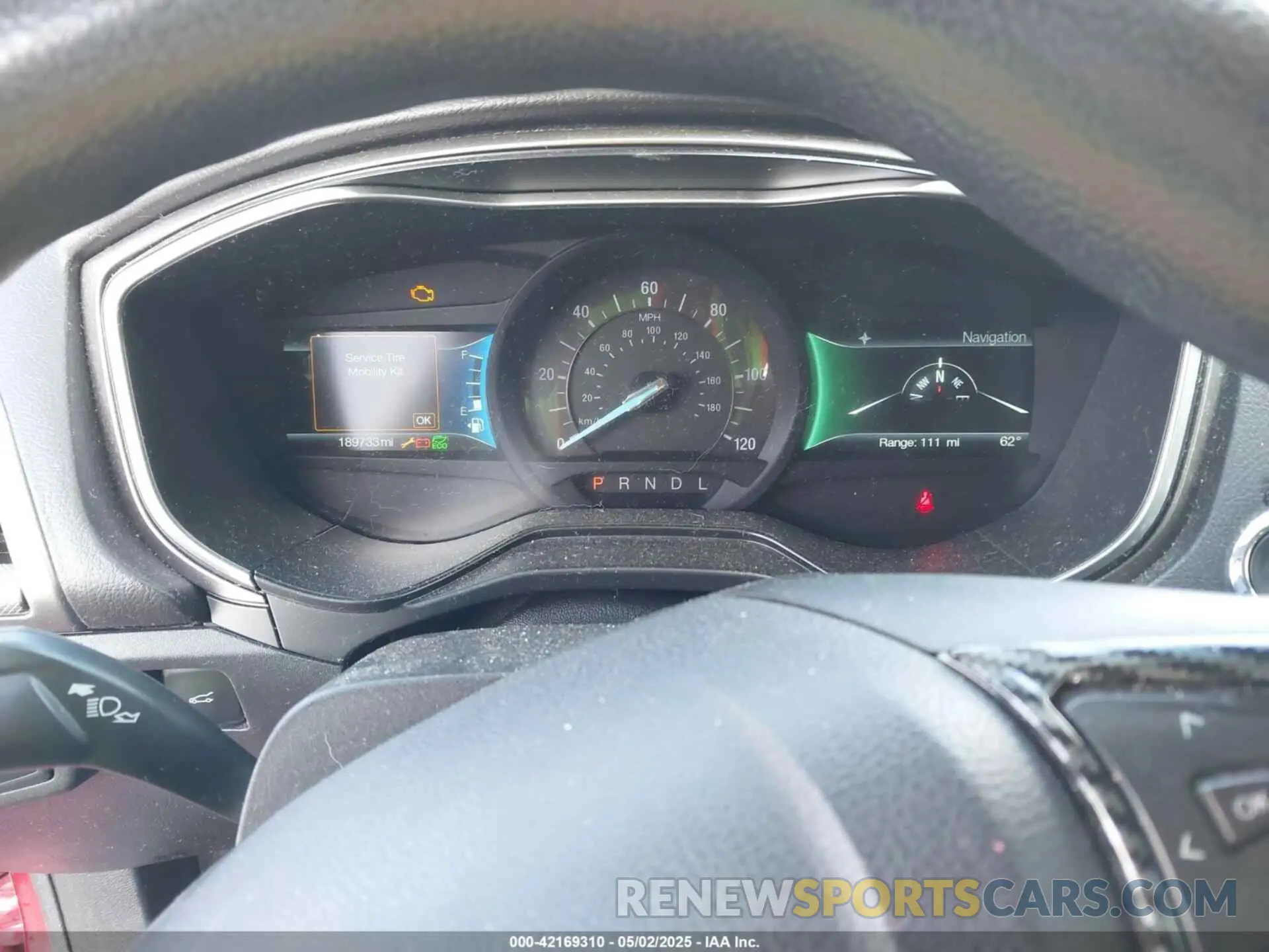 7 Photograph of a damaged car 3FA6P0LUXKR222137 FORD FUSION HYBRID 2019