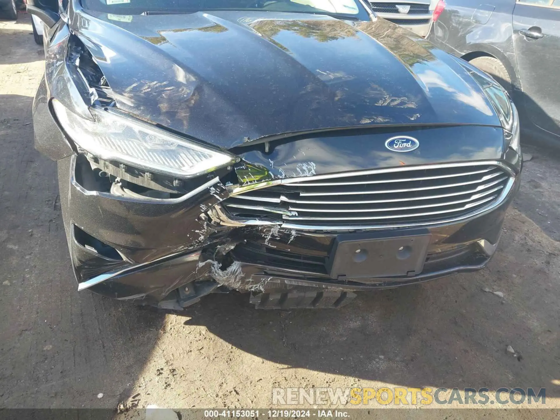 6 Photograph of a damaged car 3FA6P0MU0KR154297 FORD FUSION HYBRID 2019