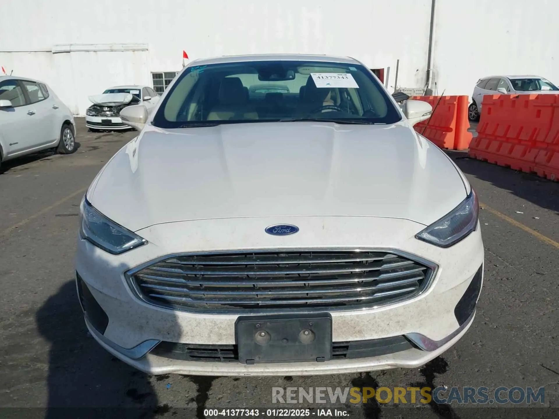 12 Photograph of a damaged car 3FA6P0MU1KR257325 FORD FUSION HYBRID 2019