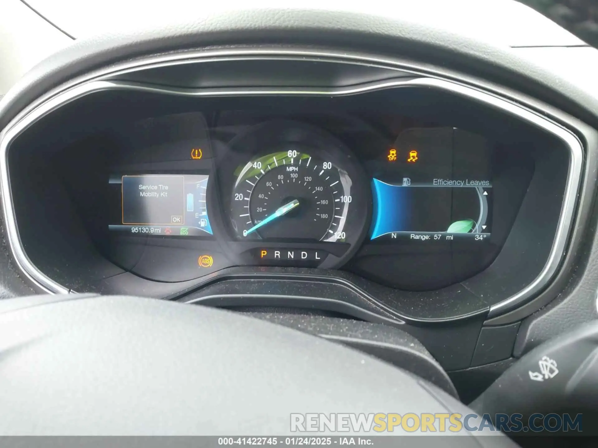 7 Photograph of a damaged car 3FA6P0MU3KR189612 FORD FUSION HYBRID 2019