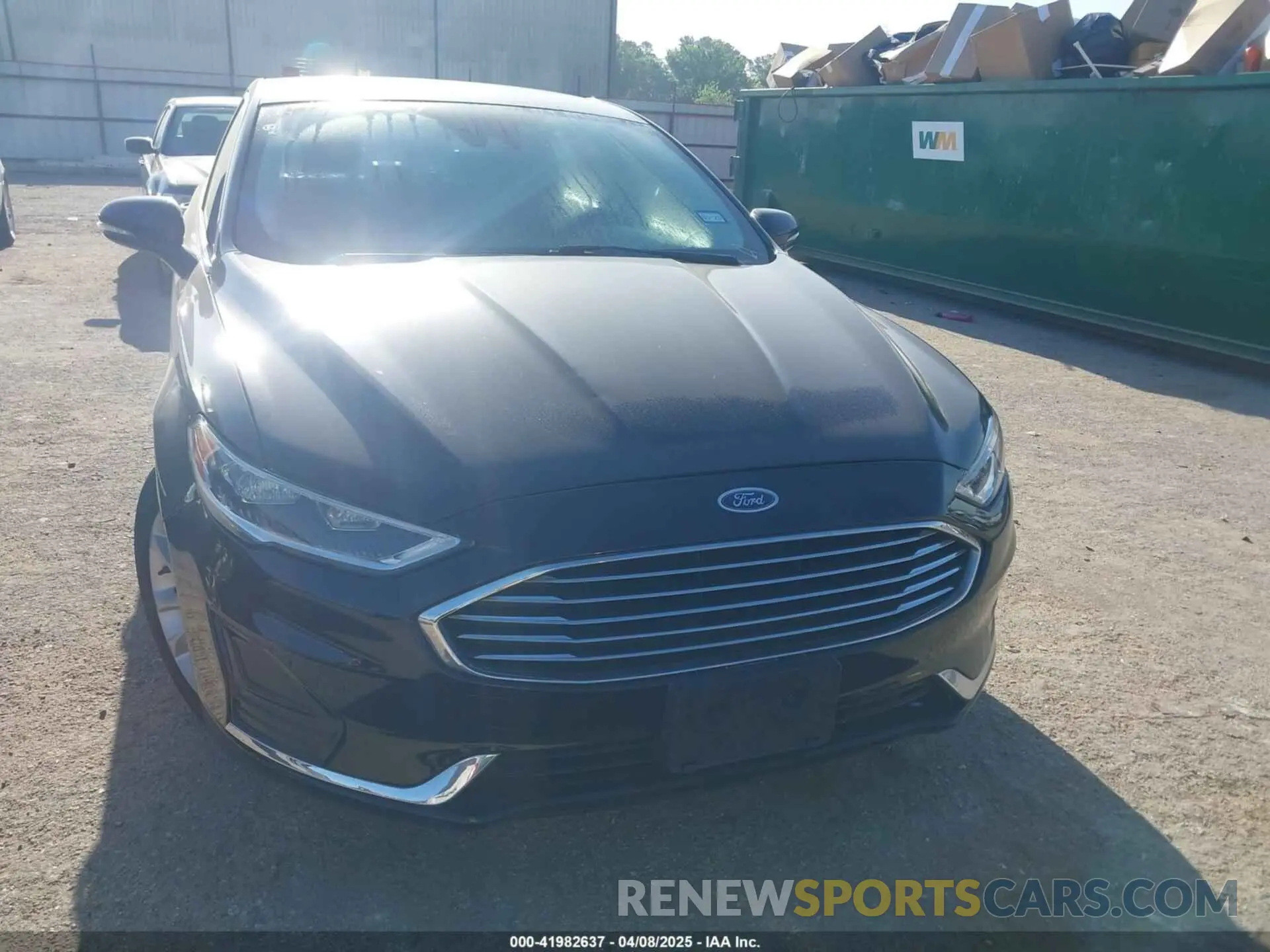 11 Photograph of a damaged car 3FA6P0MU5KR203851 FORD FUSION HYBRID 2019