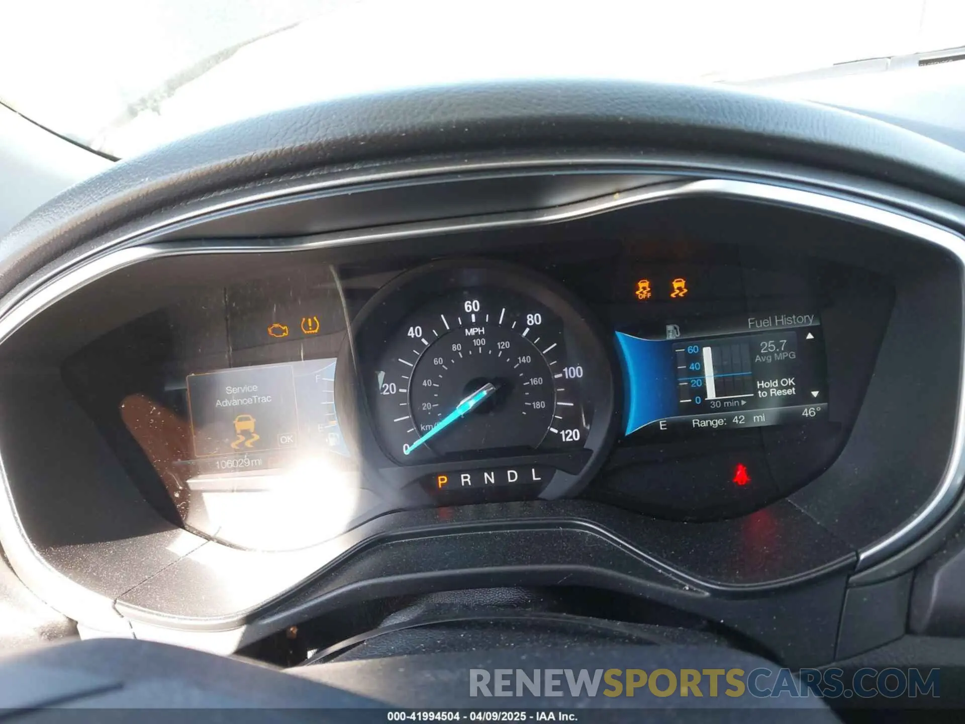 7 Photograph of a damaged car 3FA6P0MU6KR252797 FORD FUSION HYBRID 2019