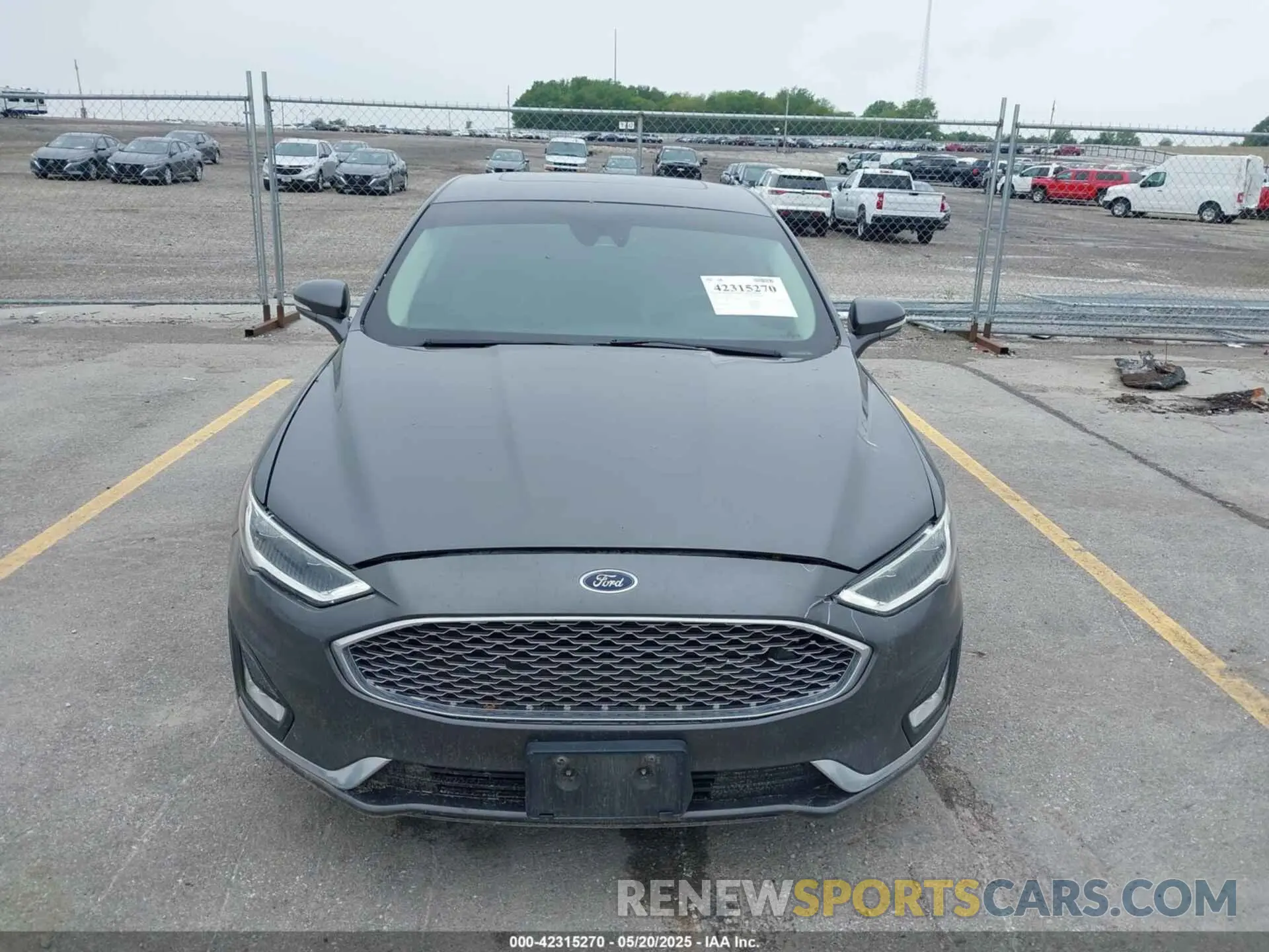 13 Photograph of a damaged car 3FA6P0RU0KR181931 FORD FUSION HYBRID 2019