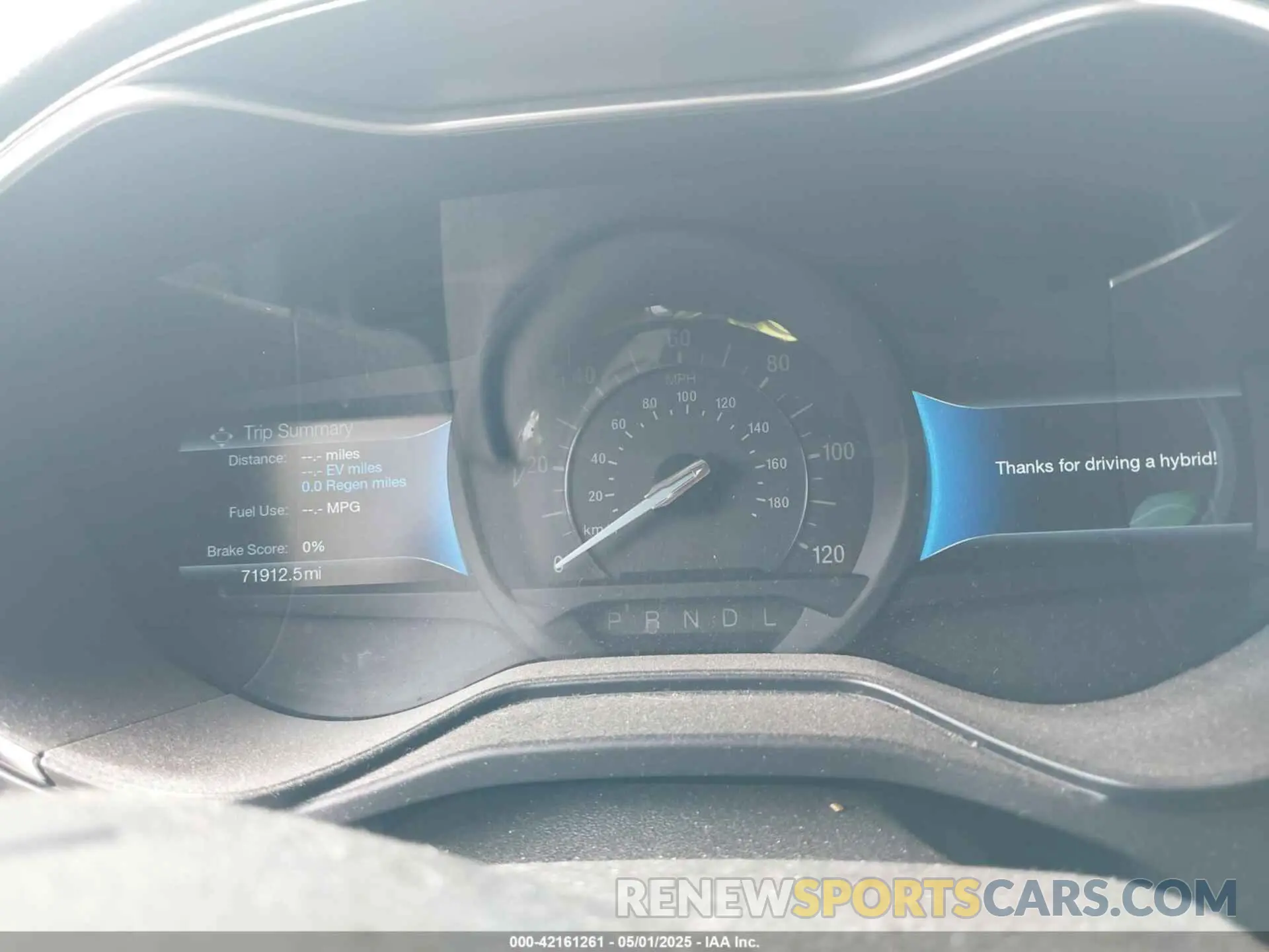 7 Photograph of a damaged car 3FA6P0RU0KR217200 FORD FUSION HYBRID 2019