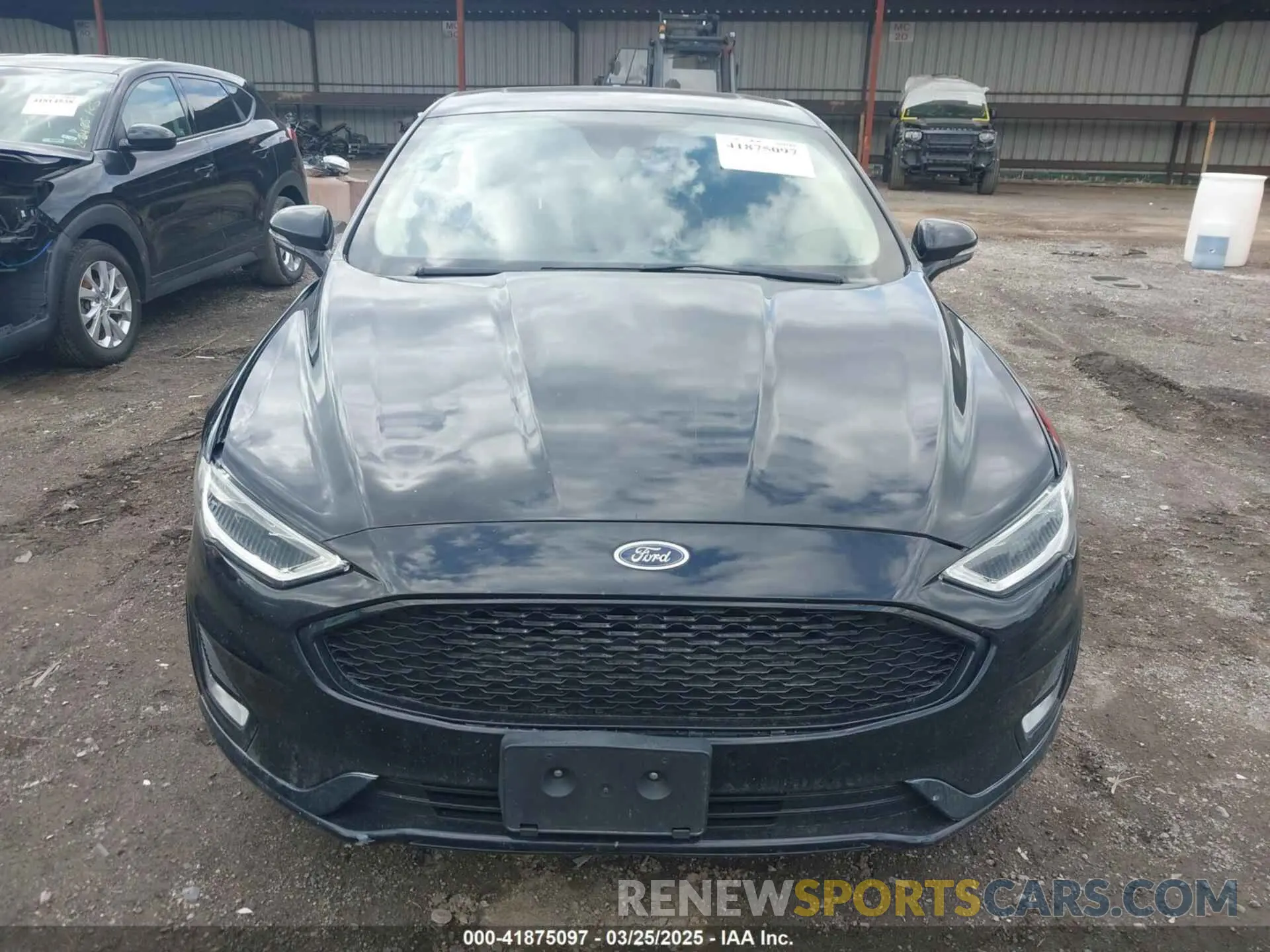 12 Photograph of a damaged car 3FA6P0RU4KR202960 FORD FUSION HYBRID 2019