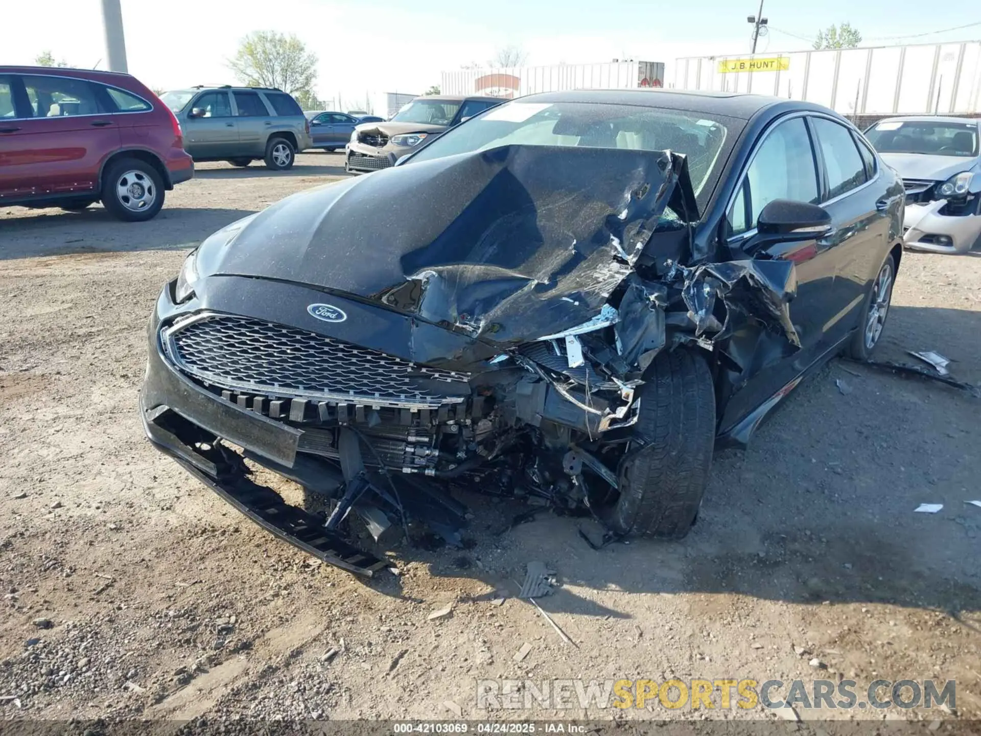 6 Photograph of a damaged car 3FA6P0RU7KR159022 FORD FUSION HYBRID 2019