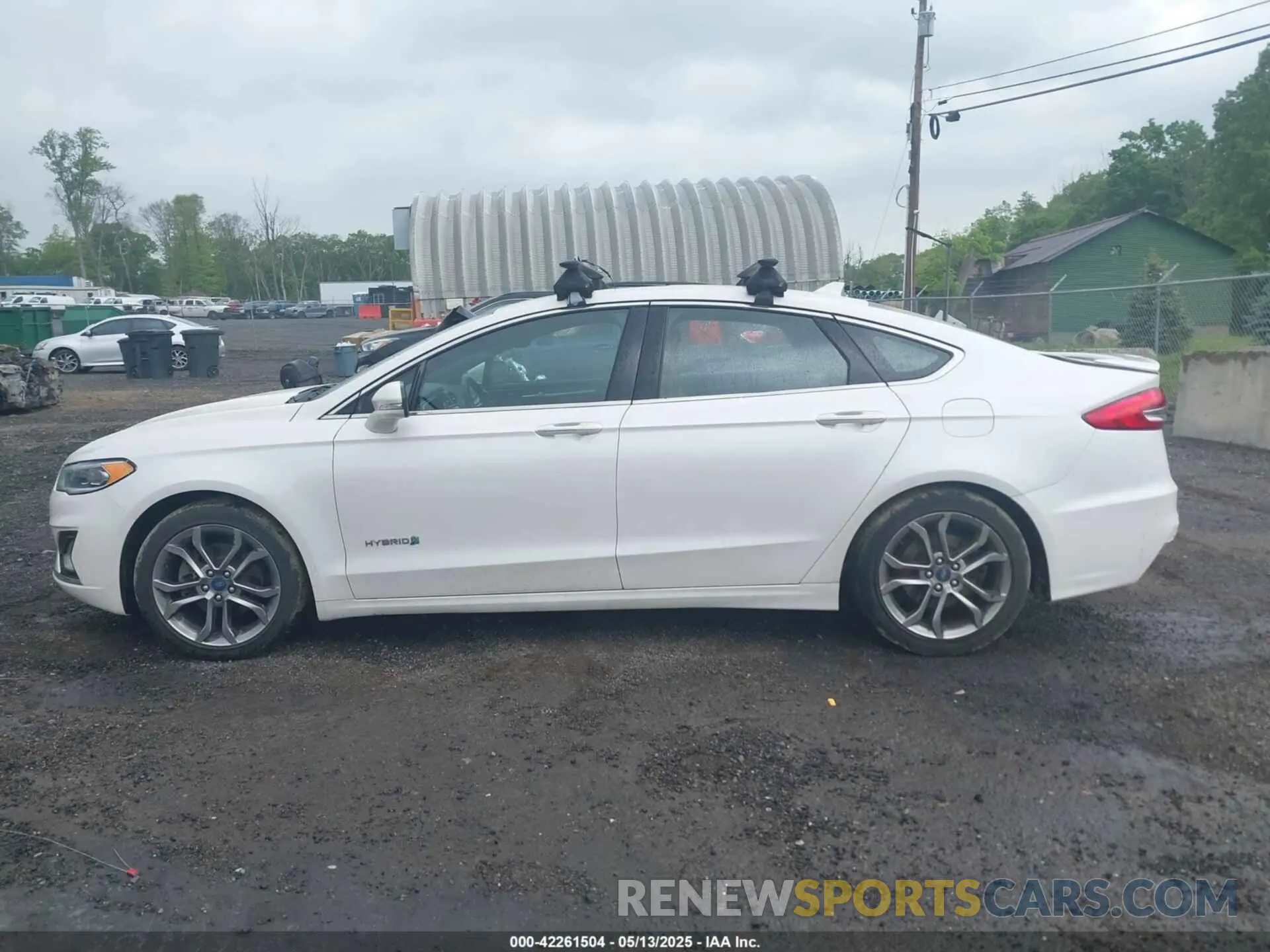 14 Photograph of a damaged car 3FA6P0RU8KR208230 FORD FUSION HYBRID 2019