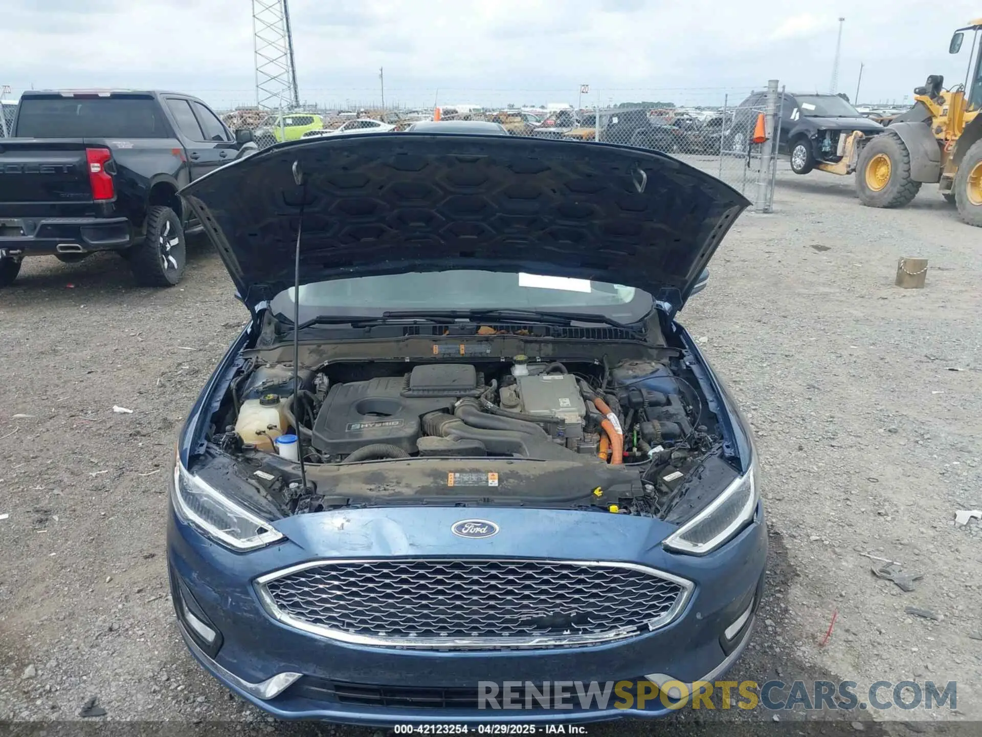 10 Photograph of a damaged car 3FA6P0RU9KR222508 FORD FUSION HYBRID 2019