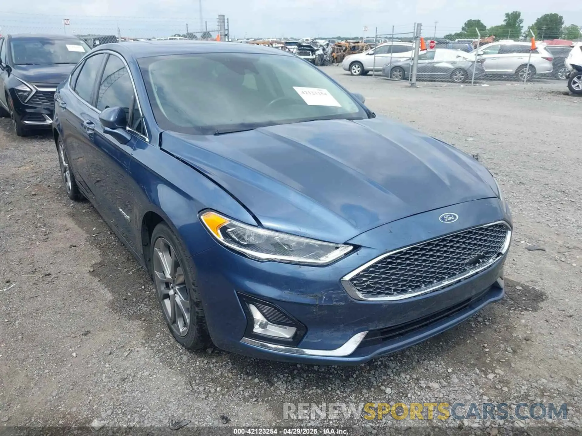 6 Photograph of a damaged car 3FA6P0RU9KR222508 FORD FUSION HYBRID 2019
