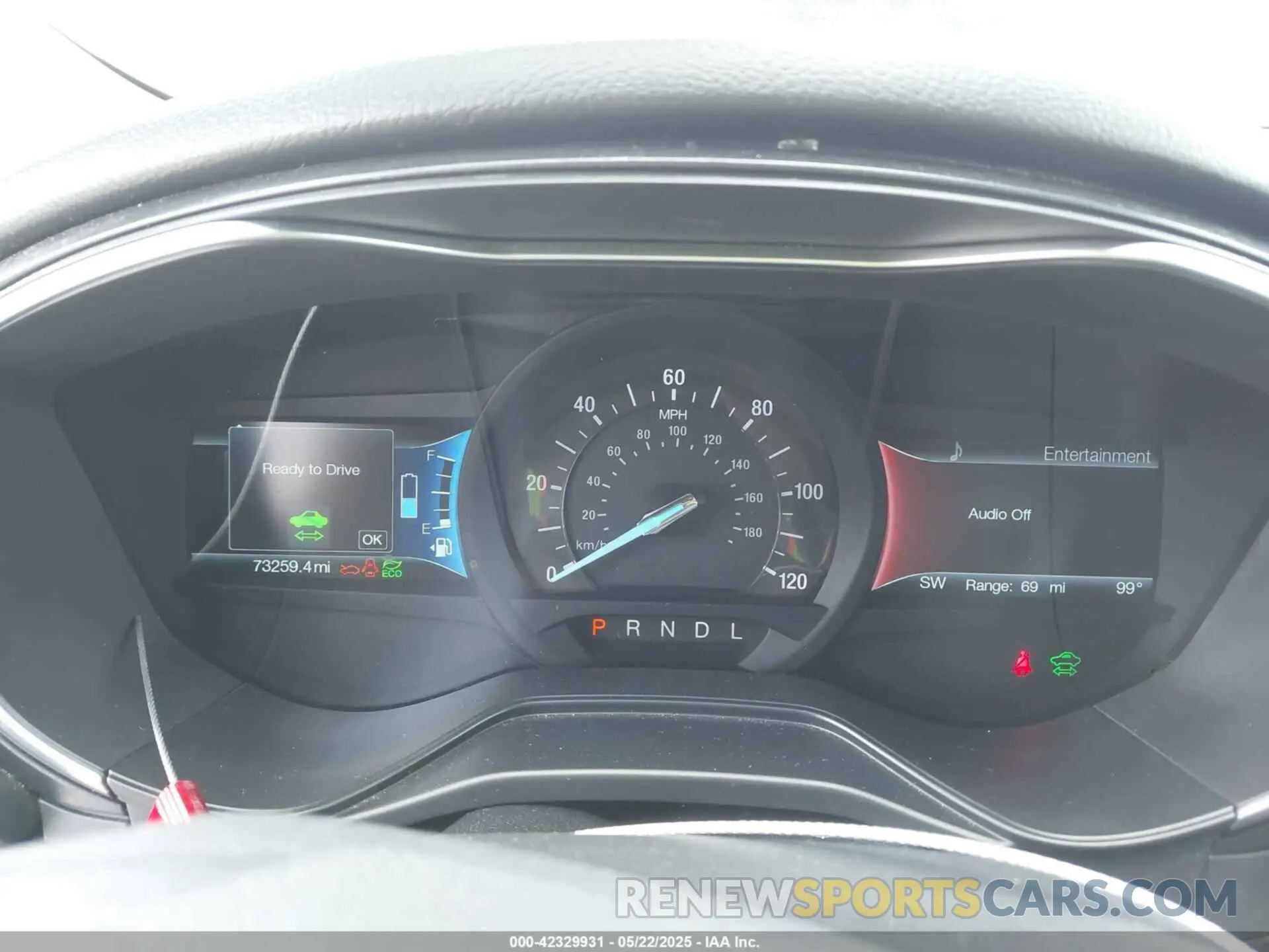 7 Photograph of a damaged car 3FA6P0RUXKR106430 FORD FUSION HYBRID 2019