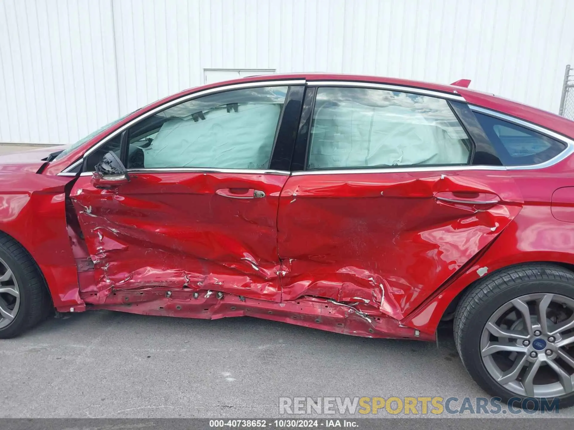 6 Photograph of a damaged car 3FA6P0RU7LR156915 FORD FUSION HYBRID 2020