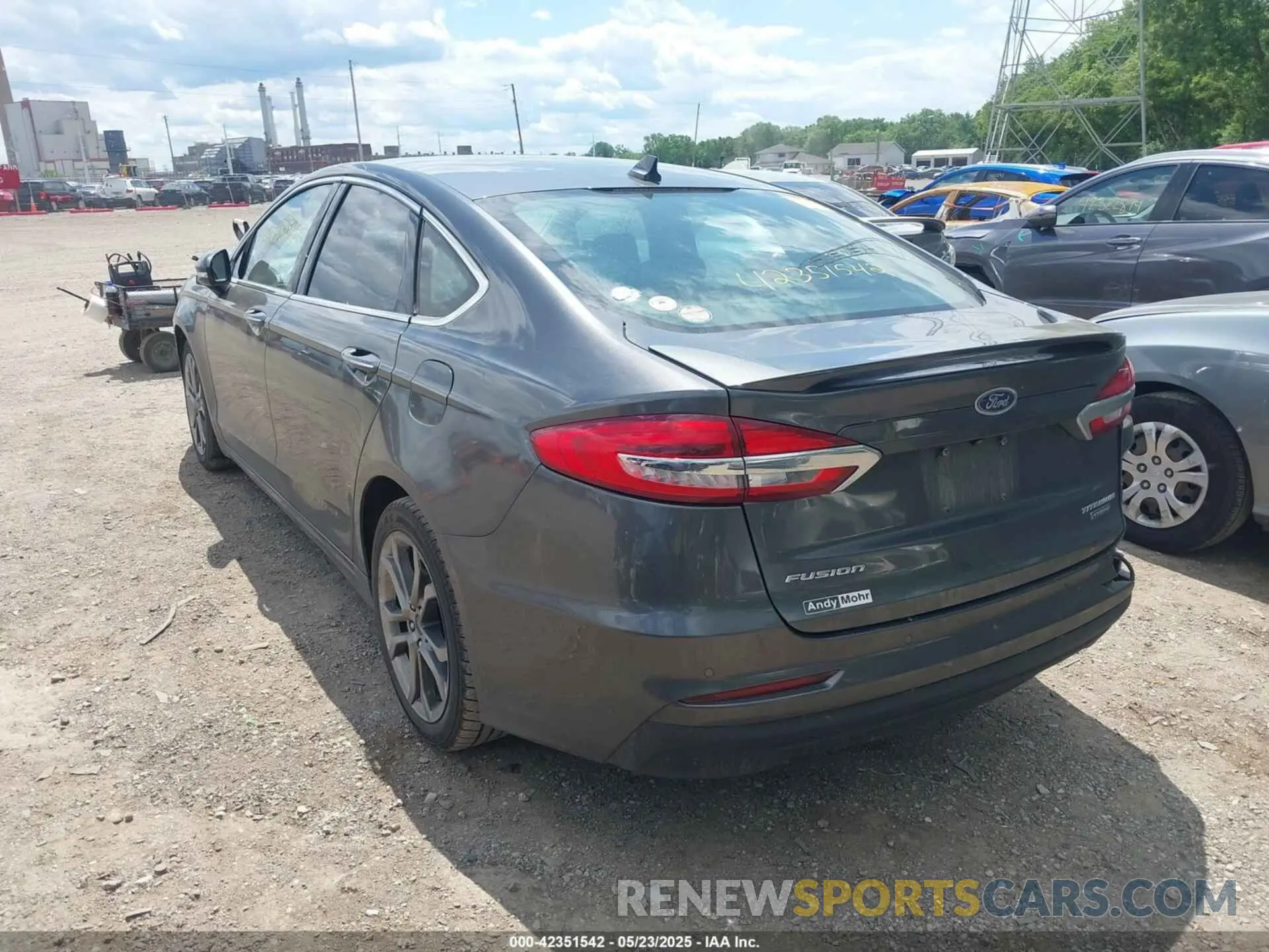 3 Photograph of a damaged car 3FA6P0RUXLR182120 FORD FUSION HYBRID 2020