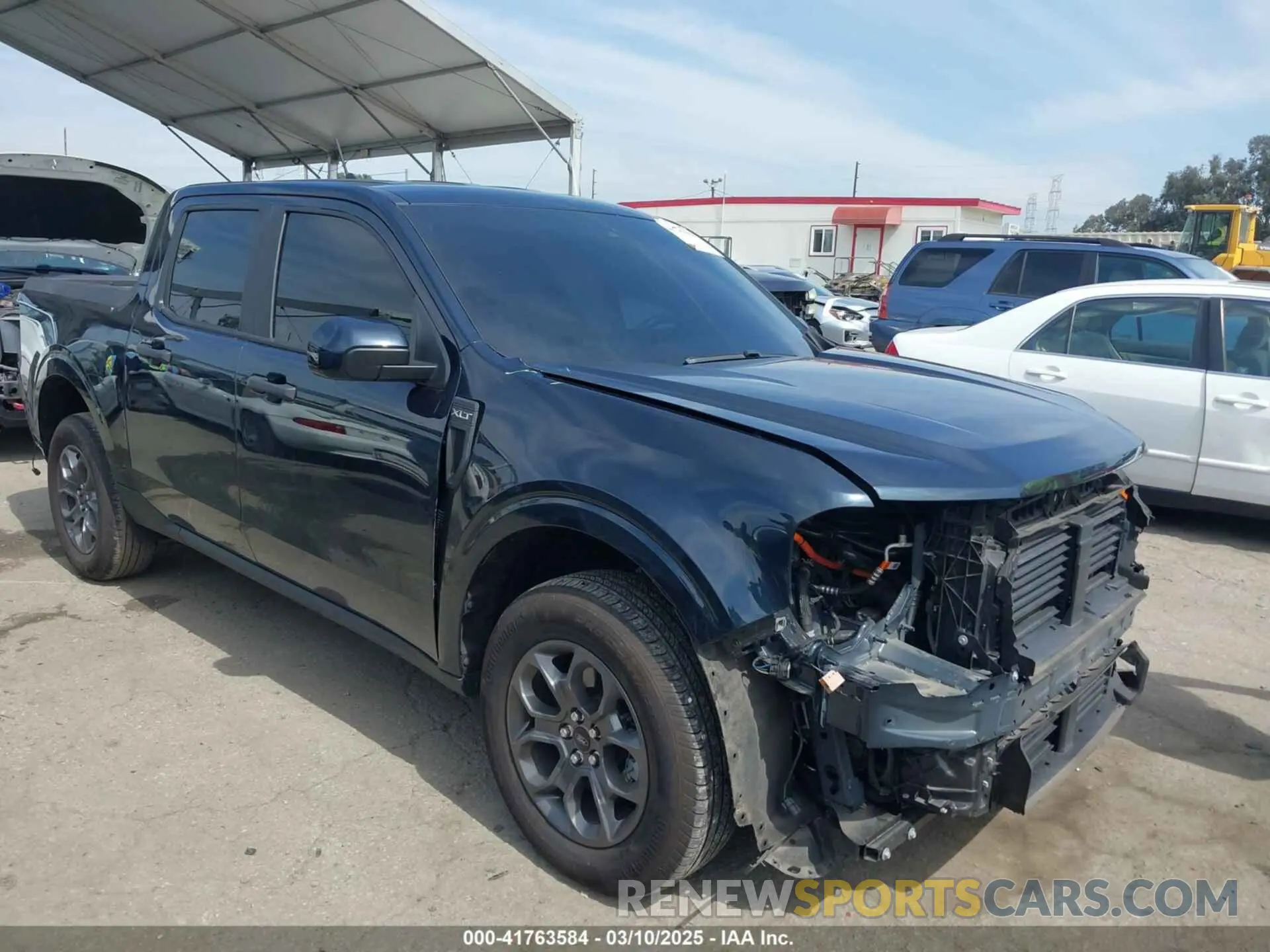 1 Photograph of a damaged car 3FTTW8E30NRA27932 FORD MAVERICK 2022