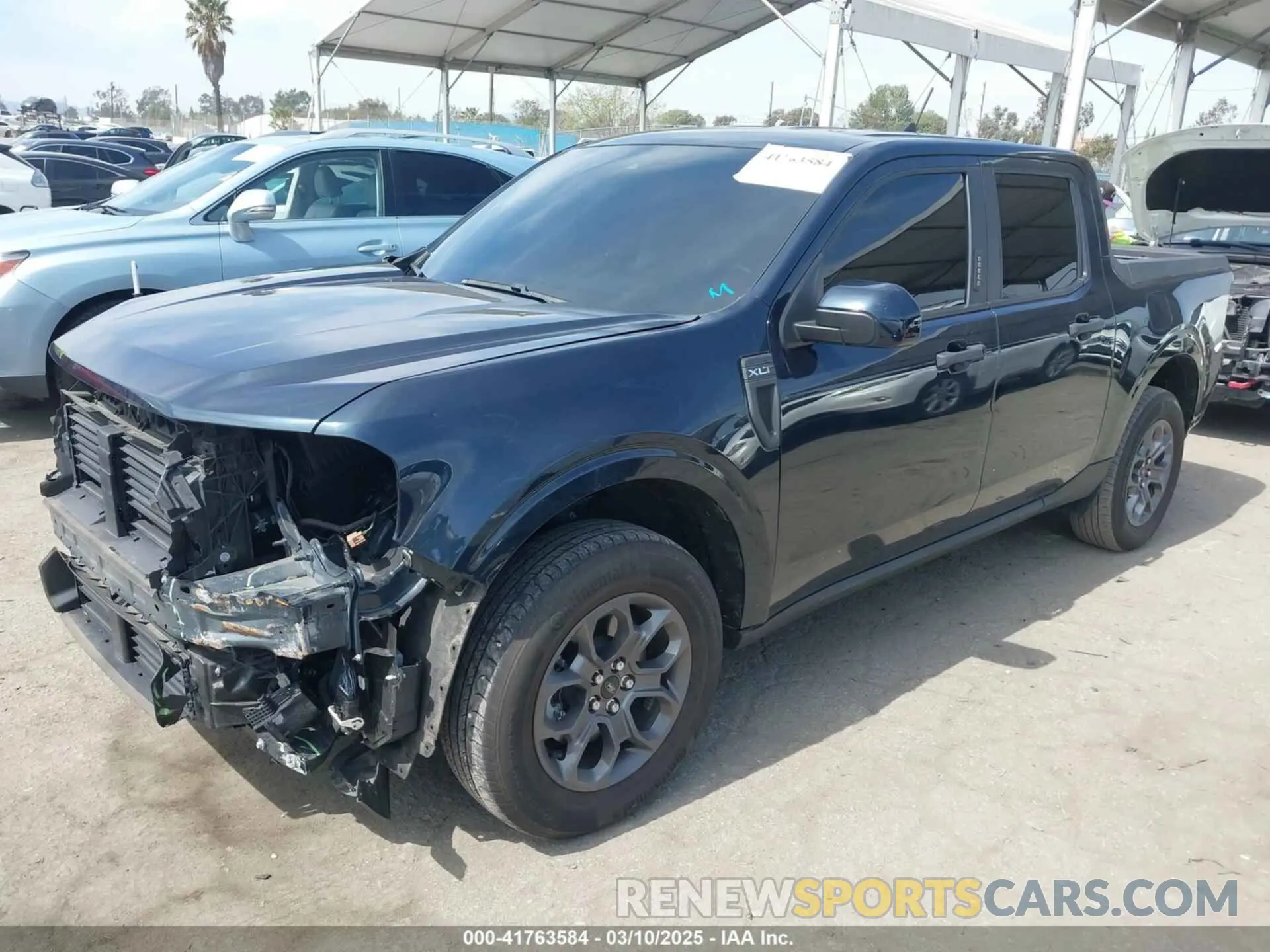 2 Photograph of a damaged car 3FTTW8E30NRA27932 FORD MAVERICK 2022