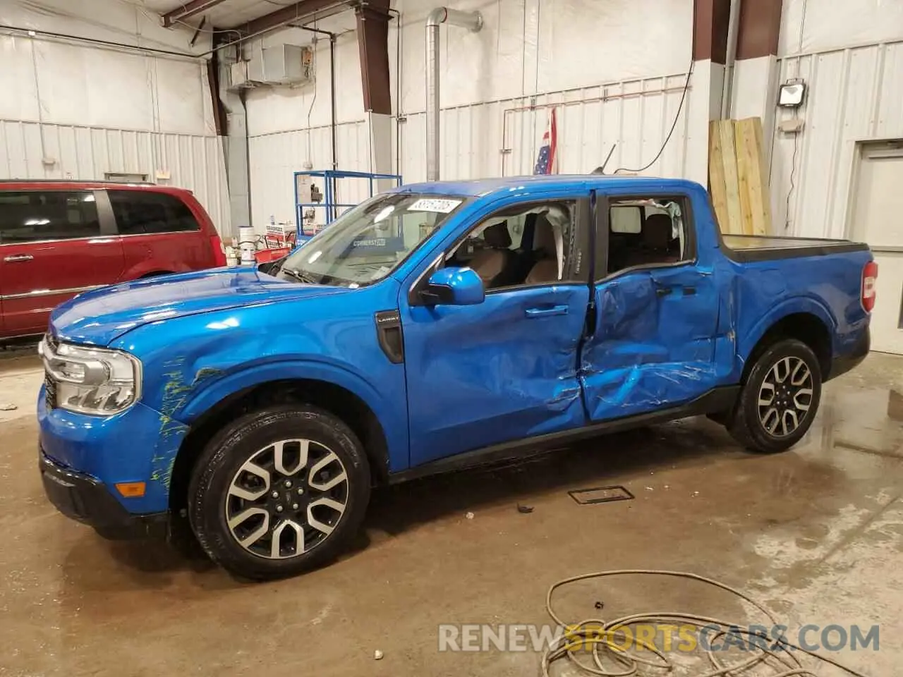 1 Photograph of a damaged car 3FTTW8E31NRA62379 FORD MAVERICK 2022